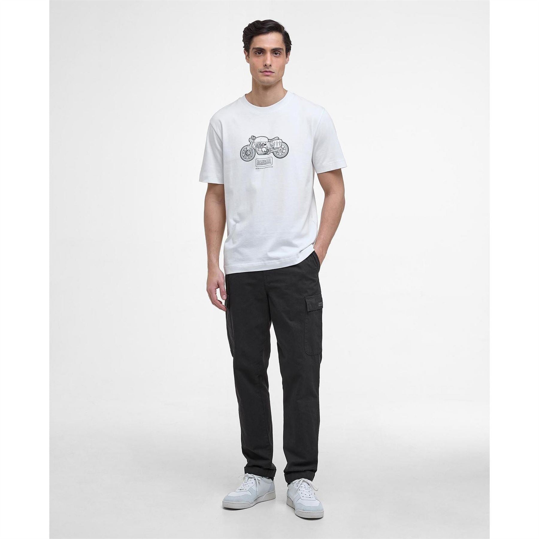 Barbour International Motorbike Graphic T-Shirt