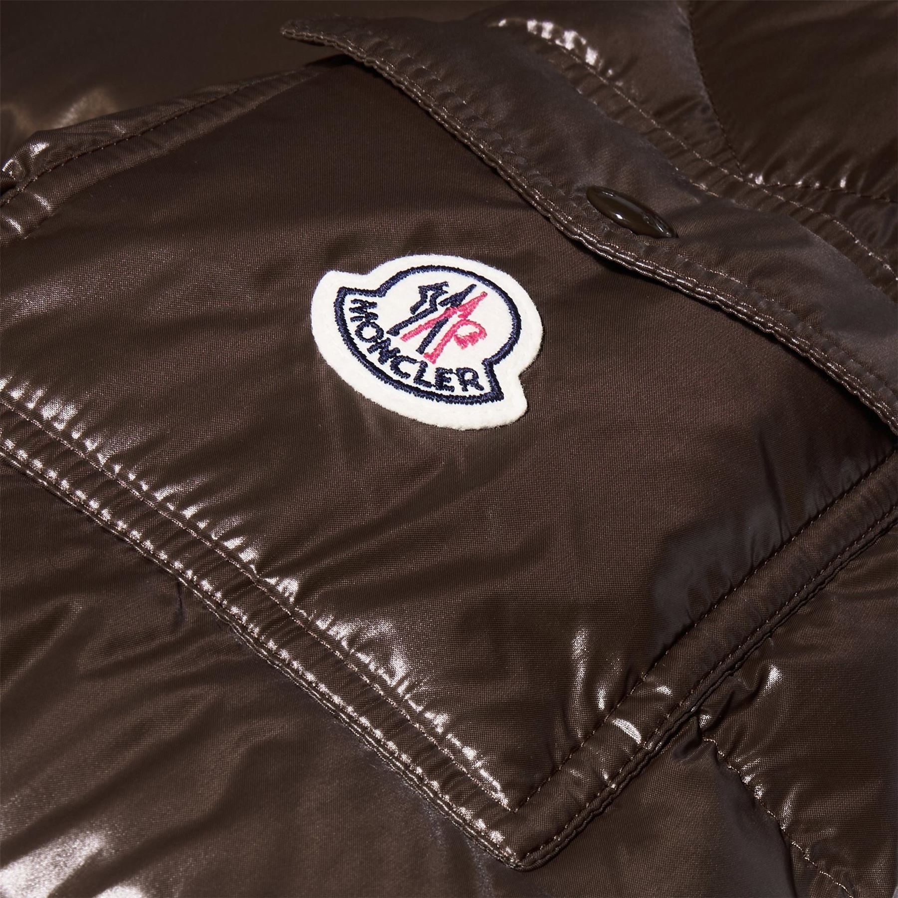 Moncler Maya Waterproof Down Detachable Hood Short Puffer Jacket