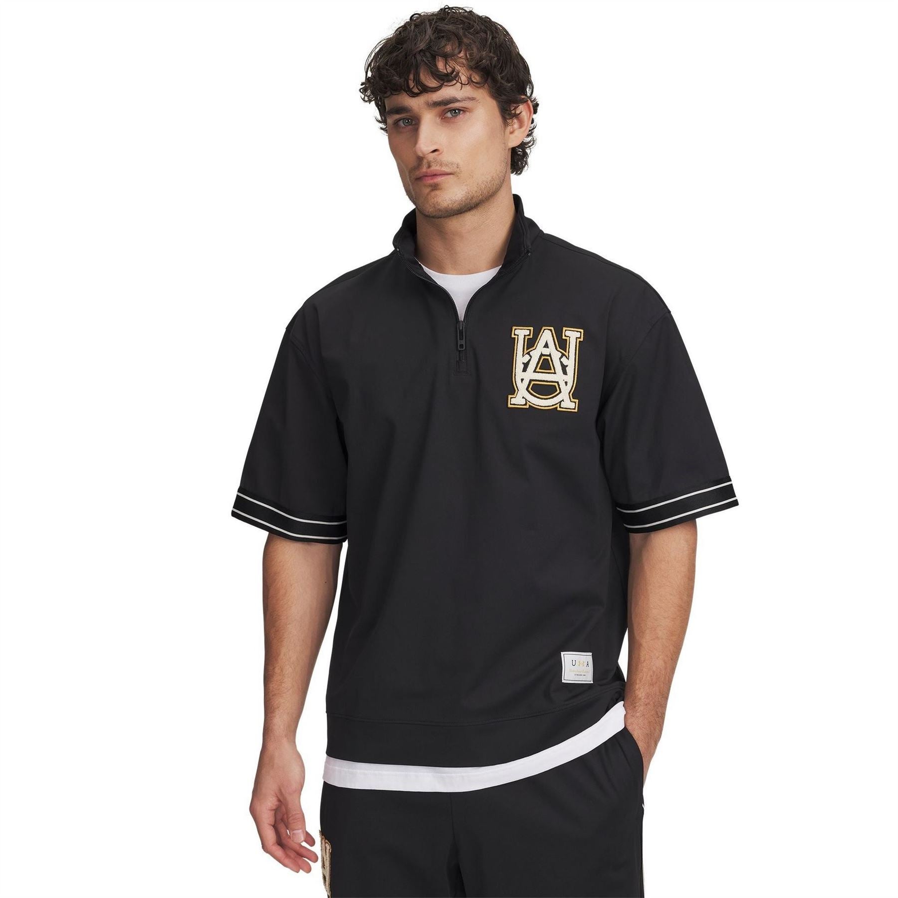 Under Armour Courtside Zip Neck Short Sleeve Shirt