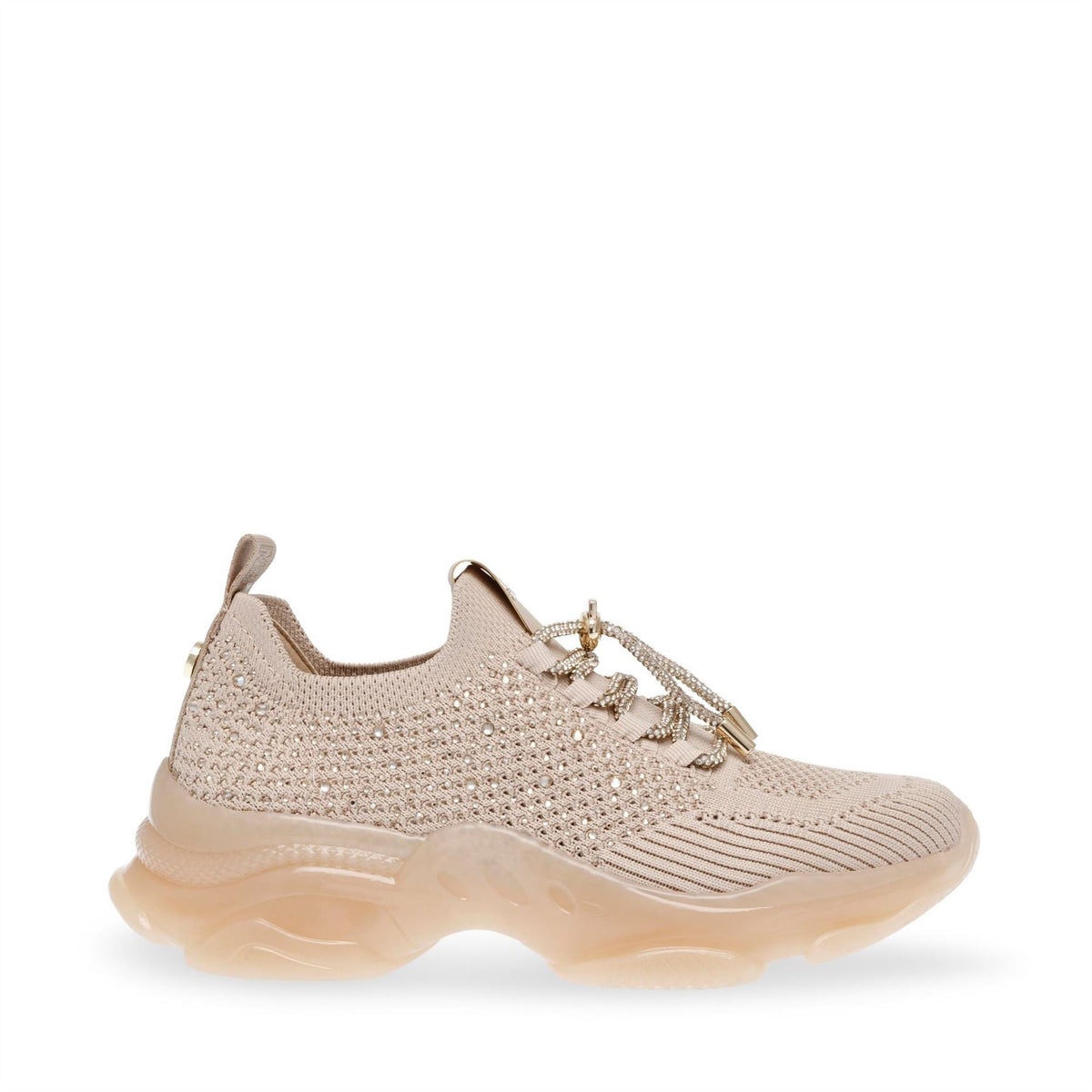 Steve Madden Textured Lace-Up Chunky Sneakers