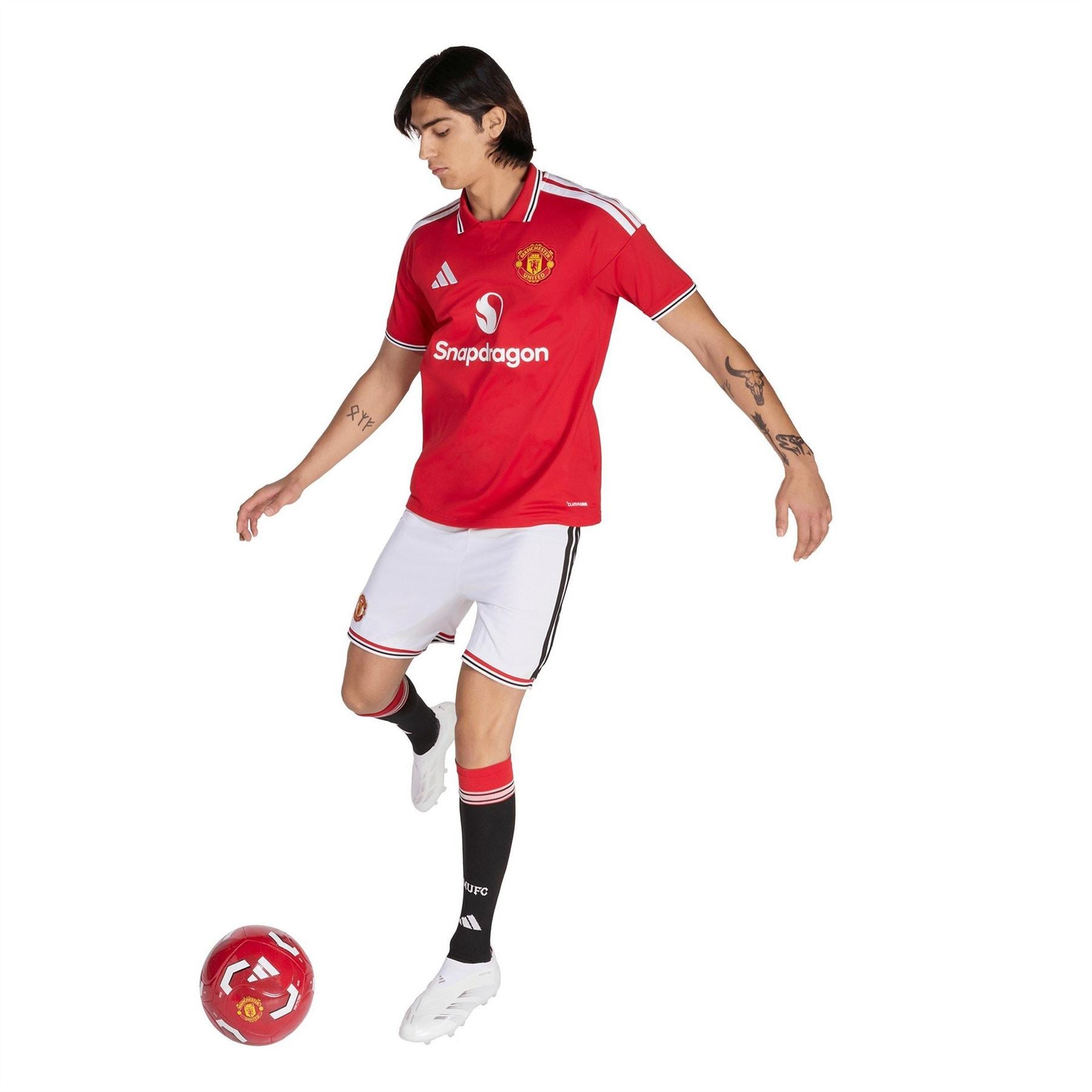 adidas Manchester United Home Domestic Football Shorts 2026 2027