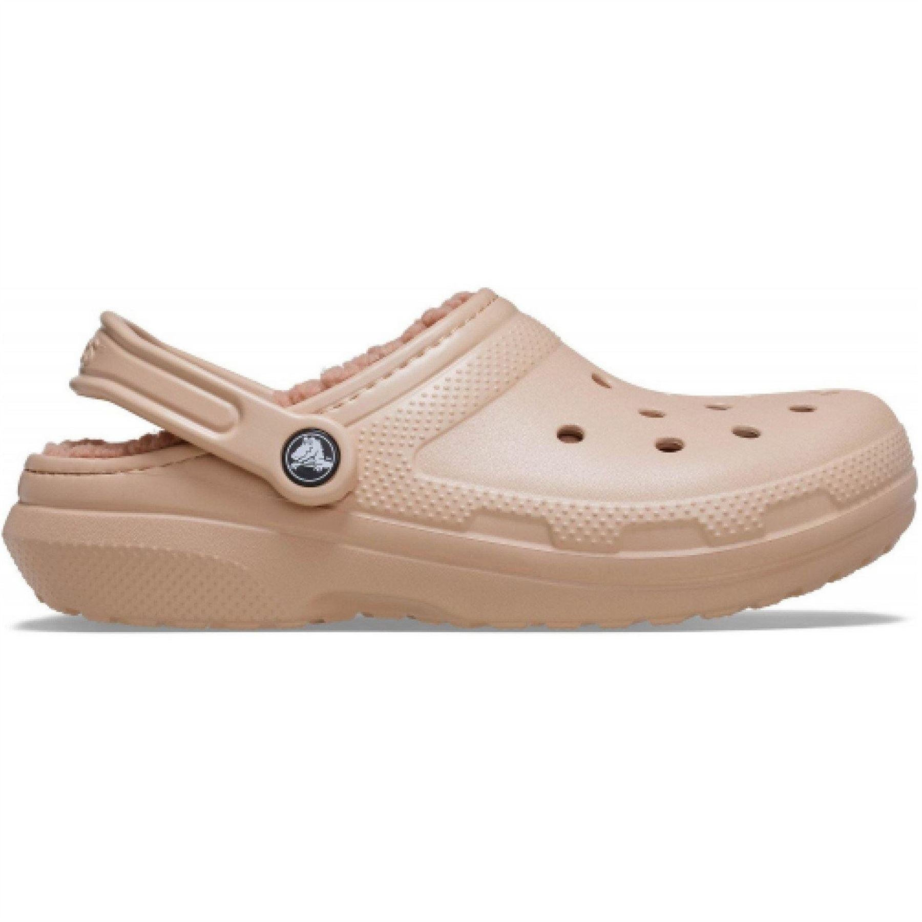 Crocs Class Crocodile Print Lined Shuv Clogs