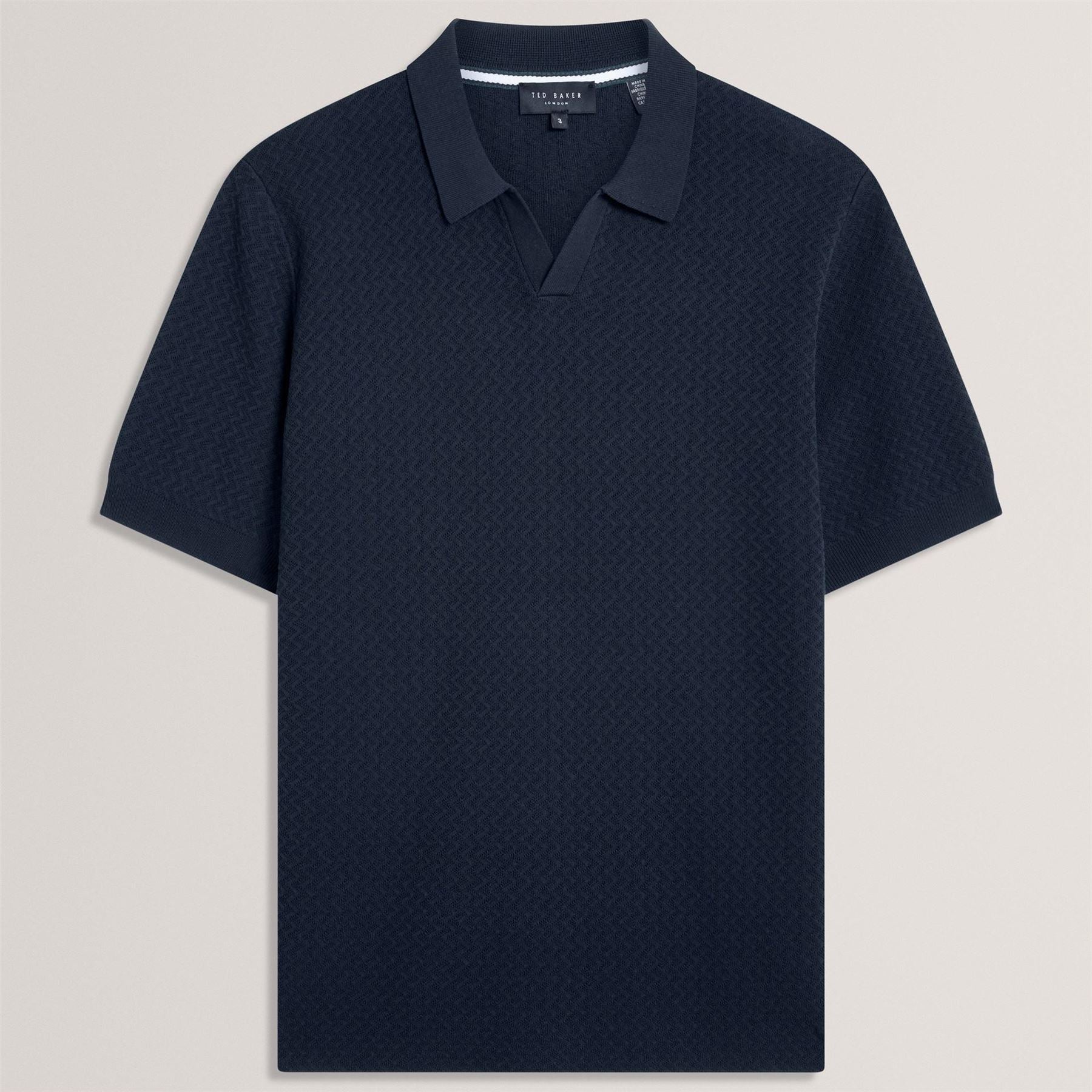 Ted Baker Ss Zzagstch Polo Sn62