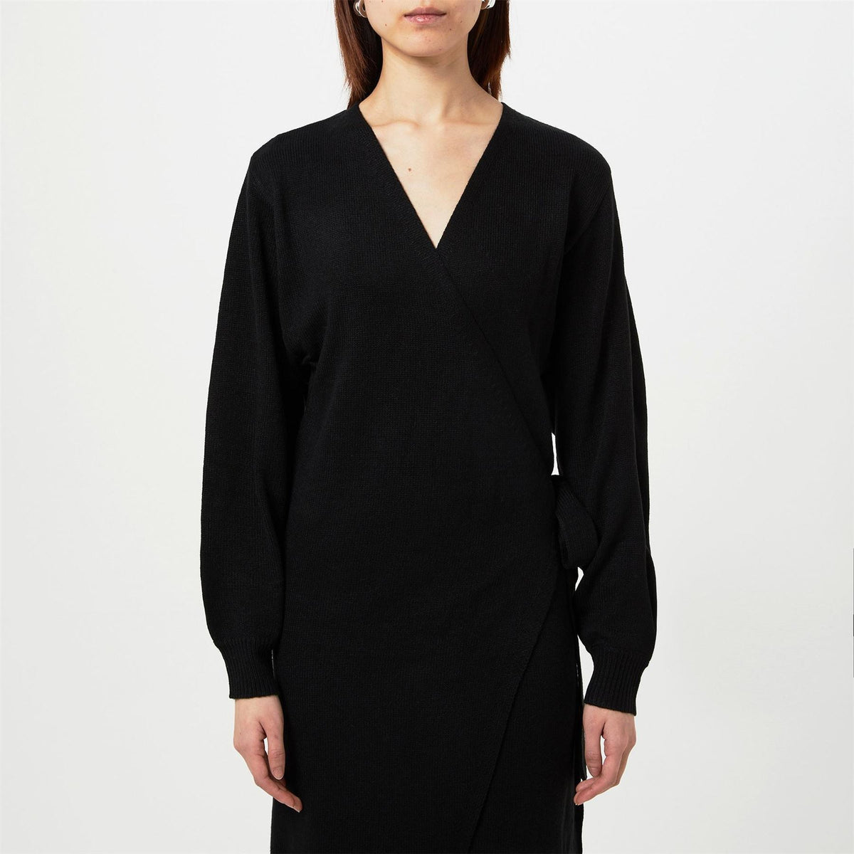 Pretty Lavish Wrap Midi Dress