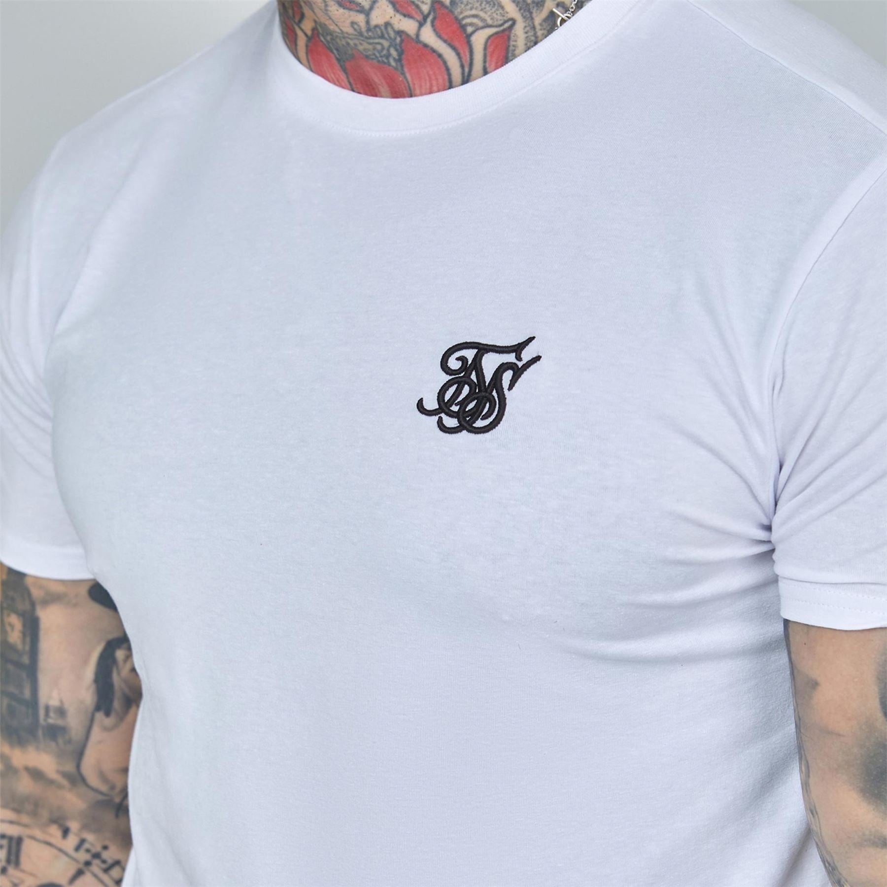 SikSilk Mens Essentials T-Shirt