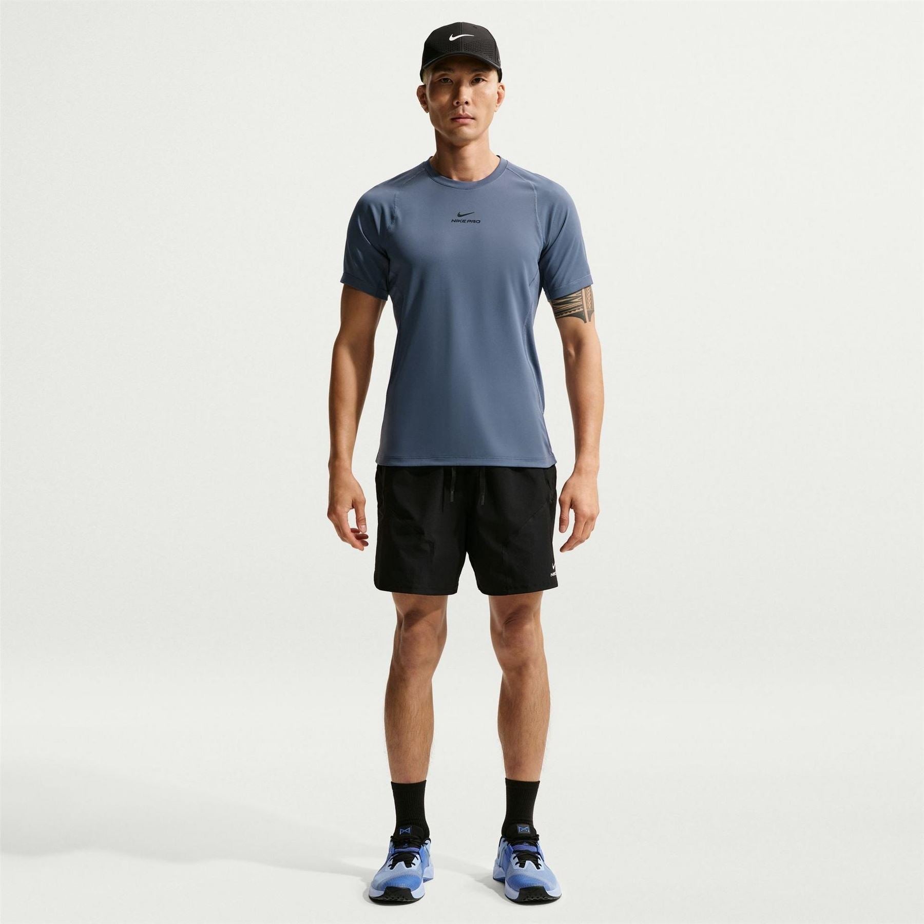 Nike Color Block 6 Inch Bermuda Shorts with Elasticated Waistband