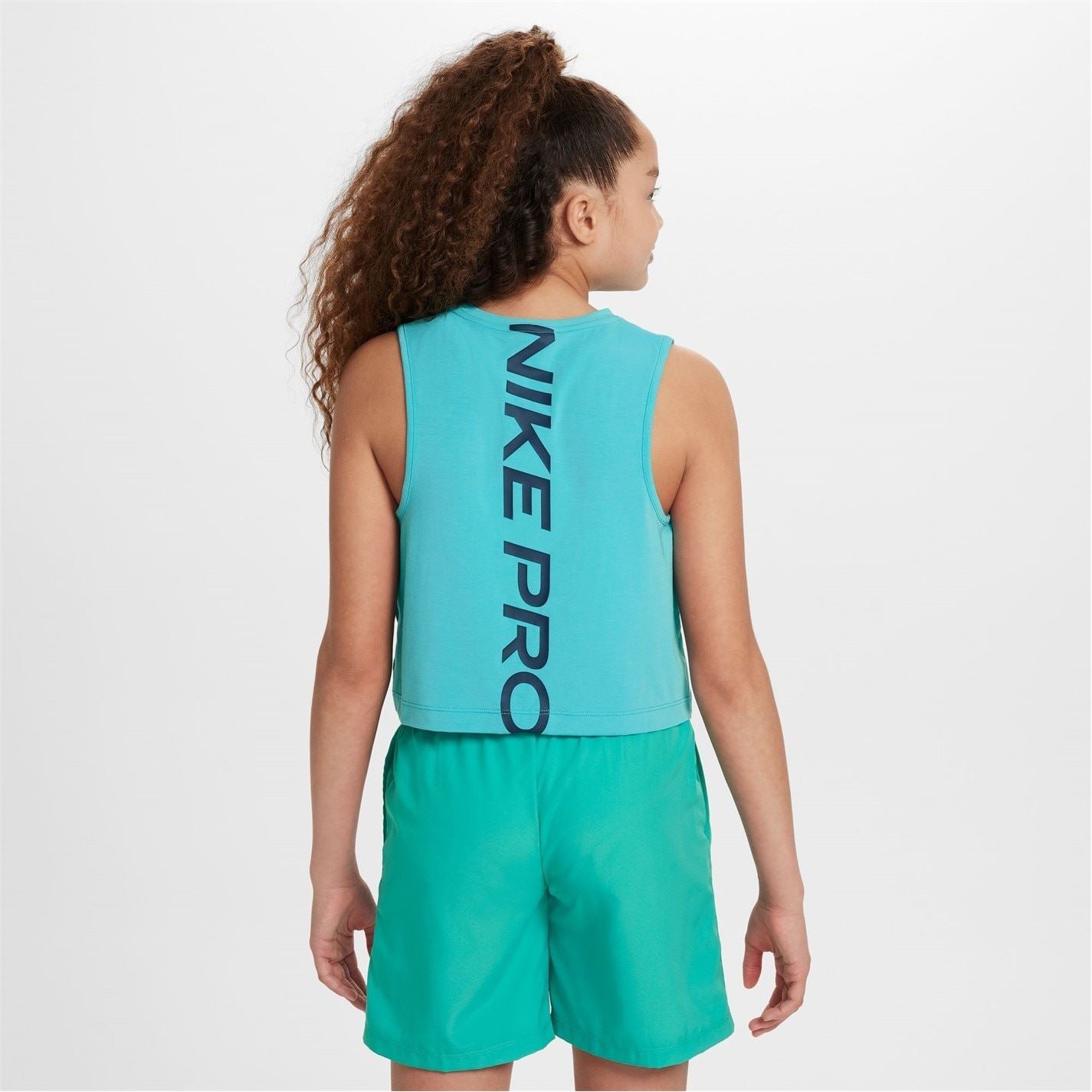 Nike Dri Fit Swoosh Big Kids (girls) Tank Sports Bra