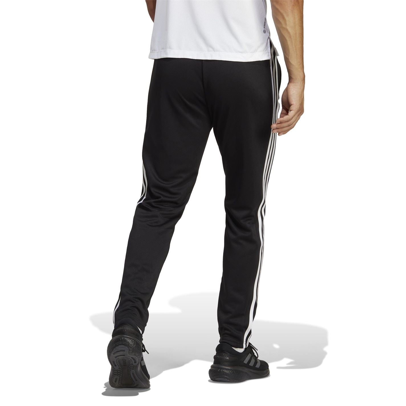 adidas Mens 3 Stripe Training Essentials Jogger