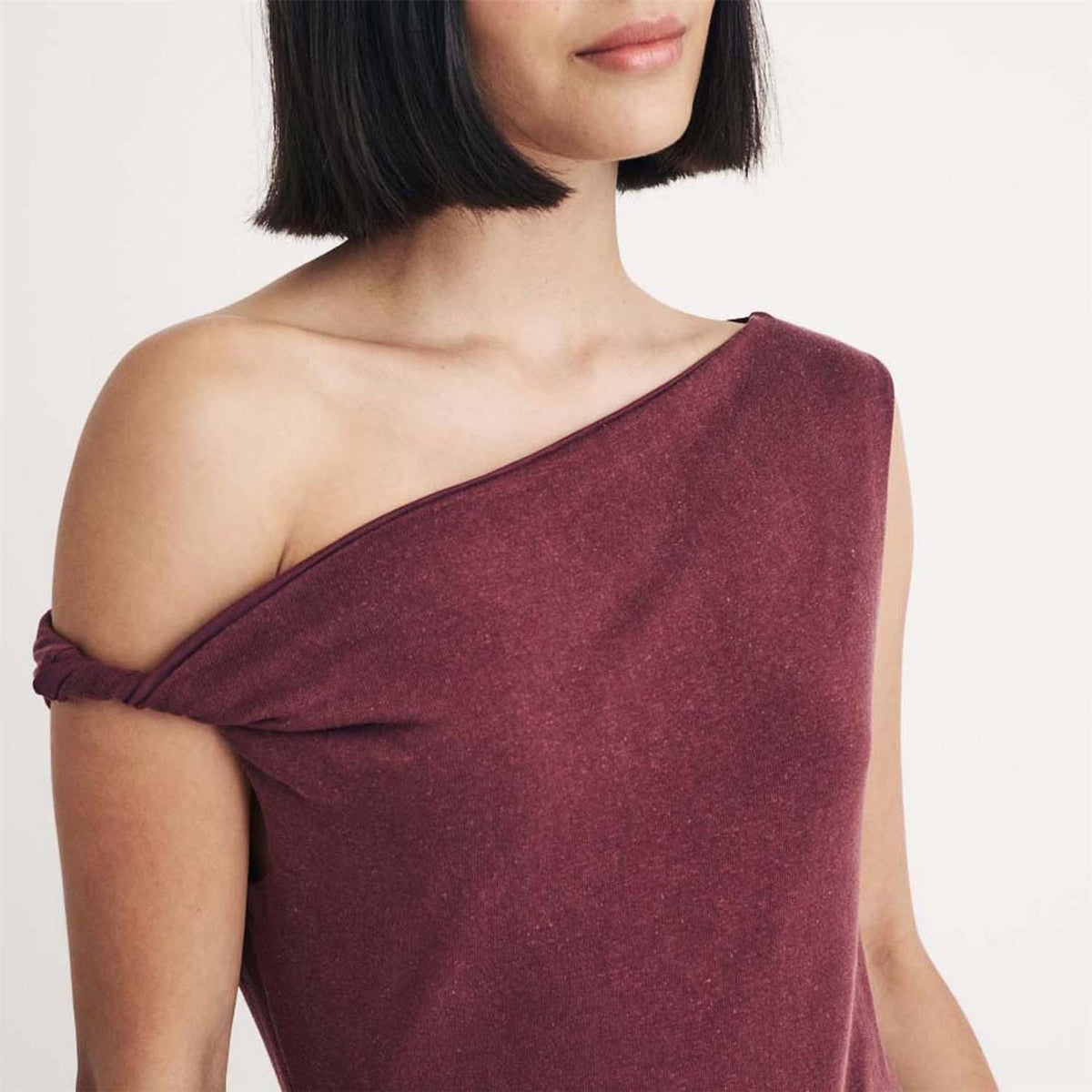 Nobodys Child Twist One Shoulder Sleeveless Midi Dress
