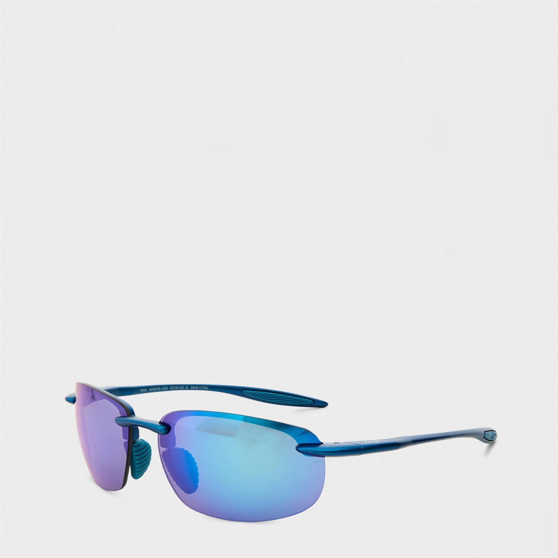 Maui Jim Polarised Oval Rimless Sunglasses