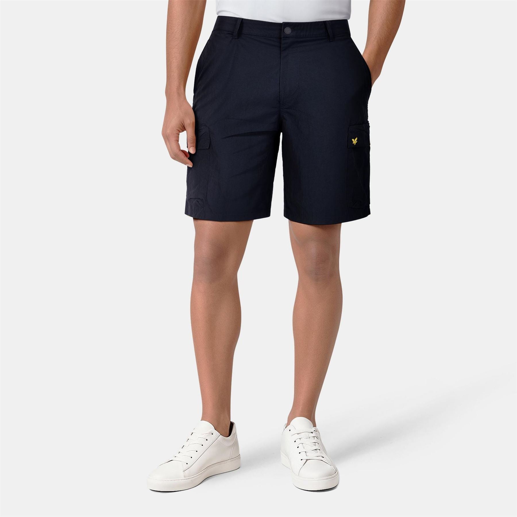 Lyle and Scott Cargo Solid Patterned Shorts