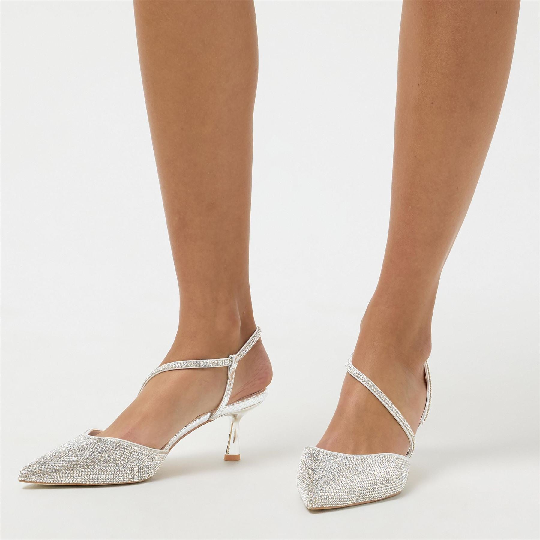 Dune London Kitten Heel Slingbacks