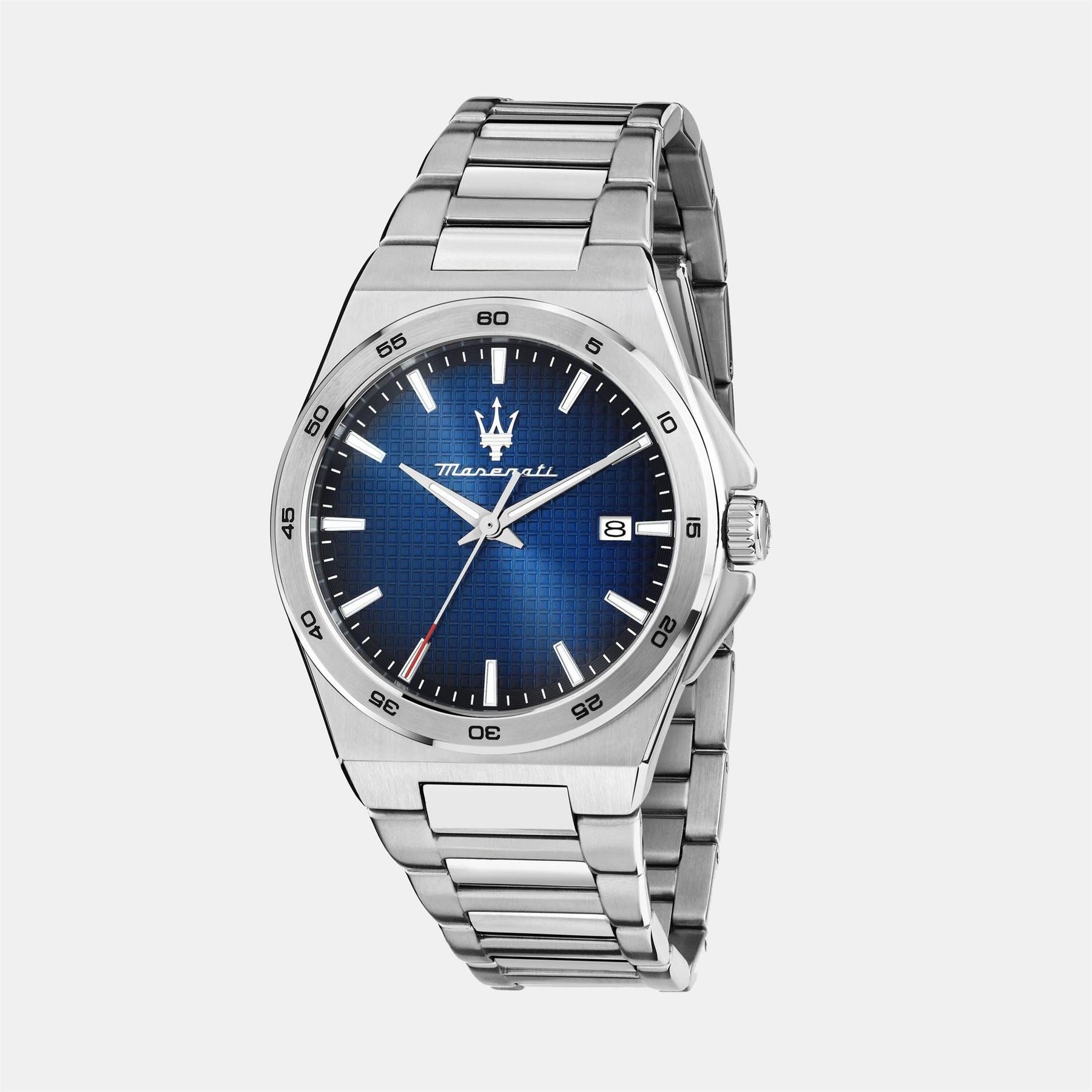 Maserati Velocita Dress Analogue Alligator Leather Strap Watch