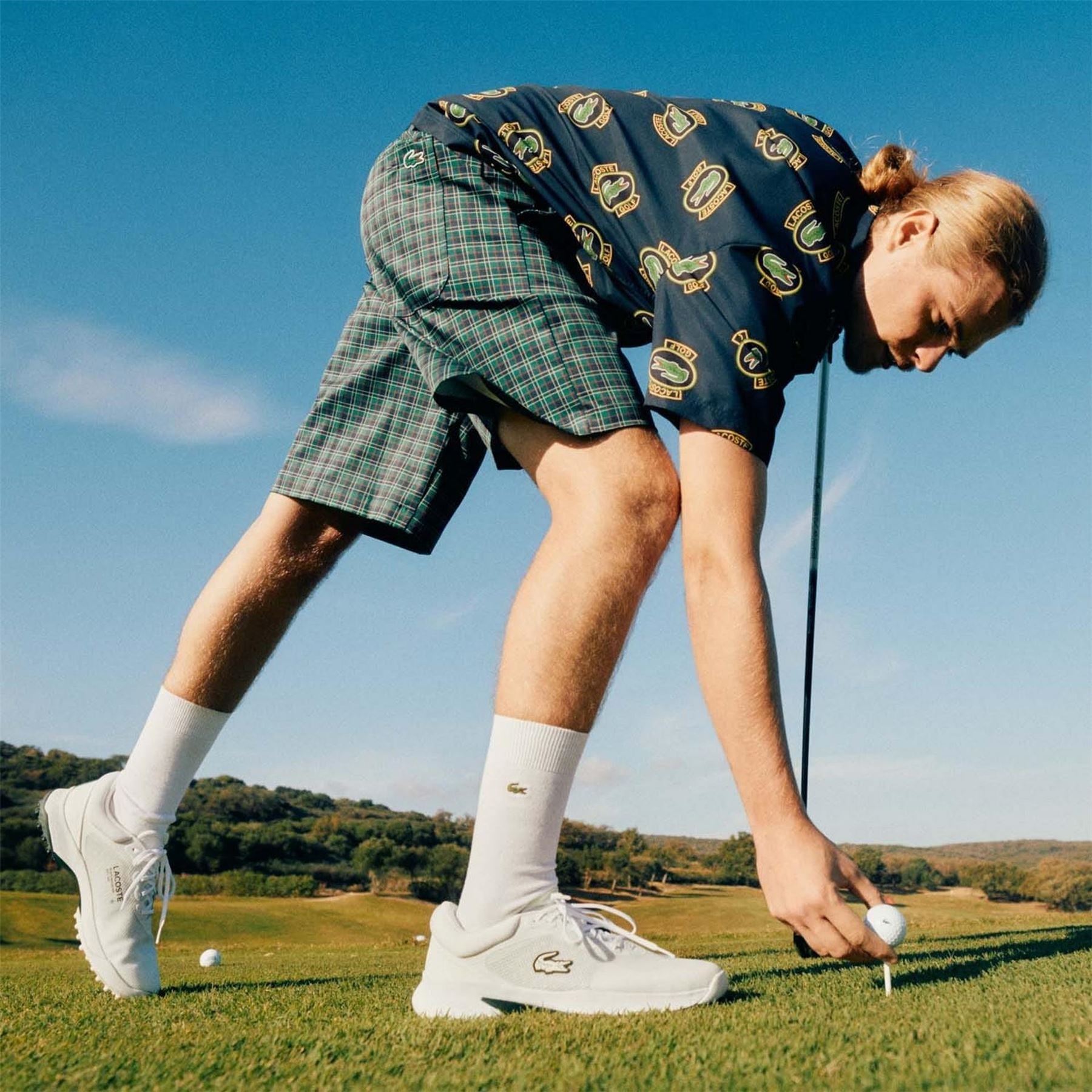 Lacoste Fit Ultra Dry Bermuda Golf Shorts