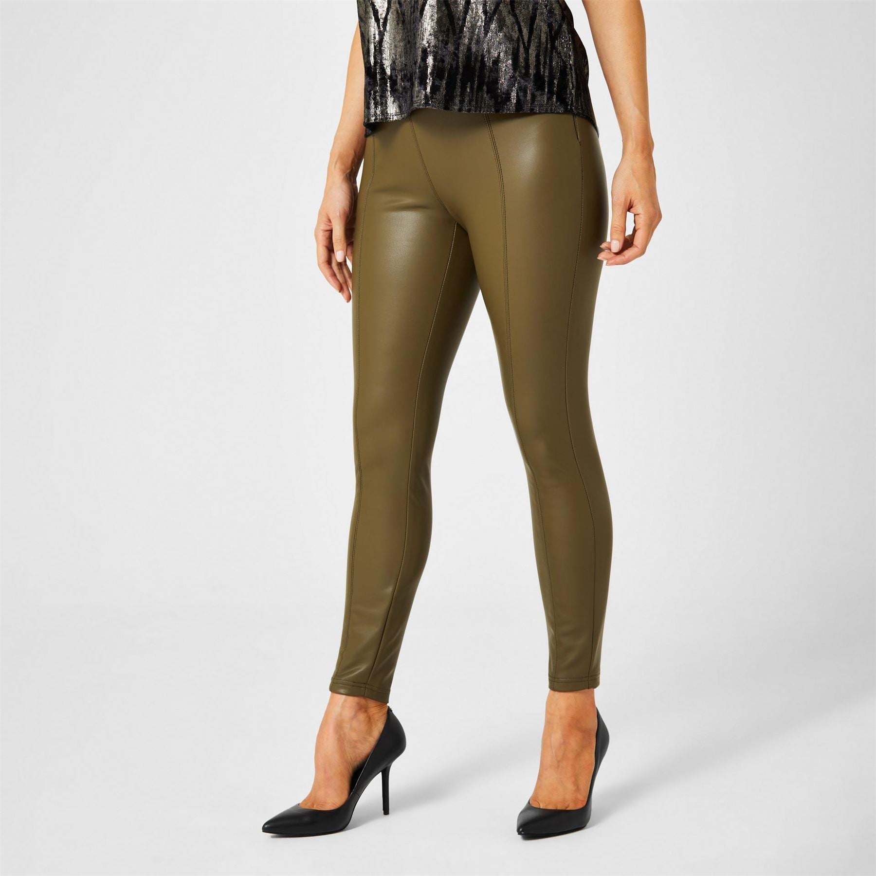Biba Pu Stretch Legging