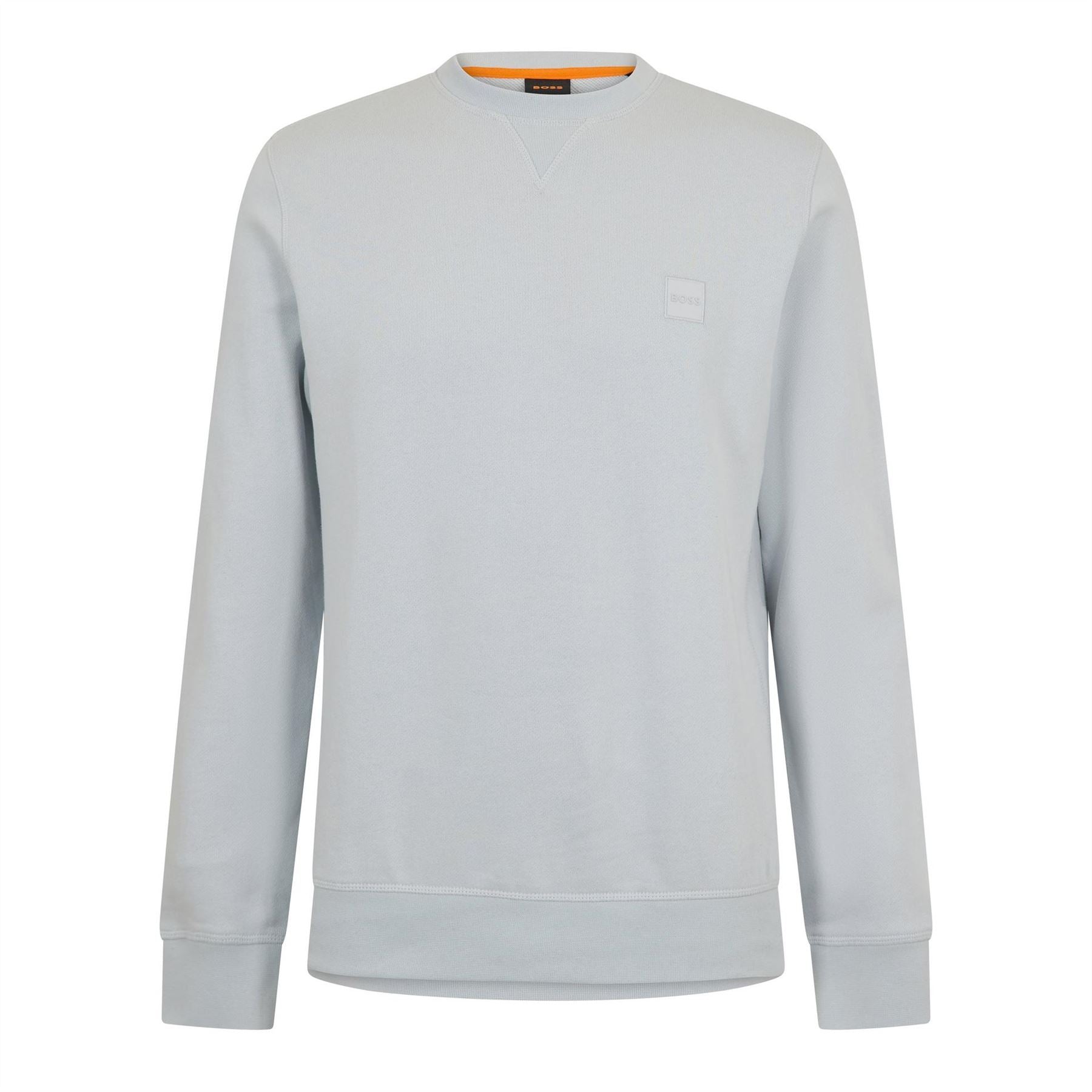 Boss Orange Long Sleeve Premium Cotton Sweatshirt (westart Crew Neck)