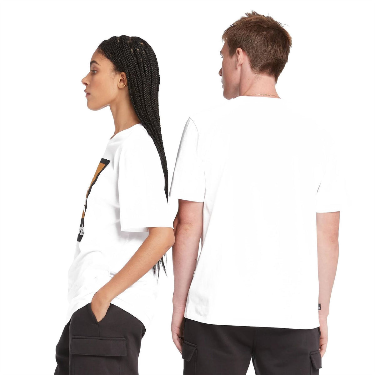 Timberland Stack Logo Cotton Short Sleeve T-Shirt