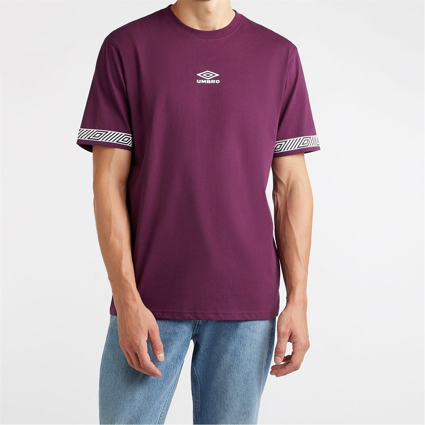 Umbro Crew Neck Regular Fit Short Sleeve T-Shirt