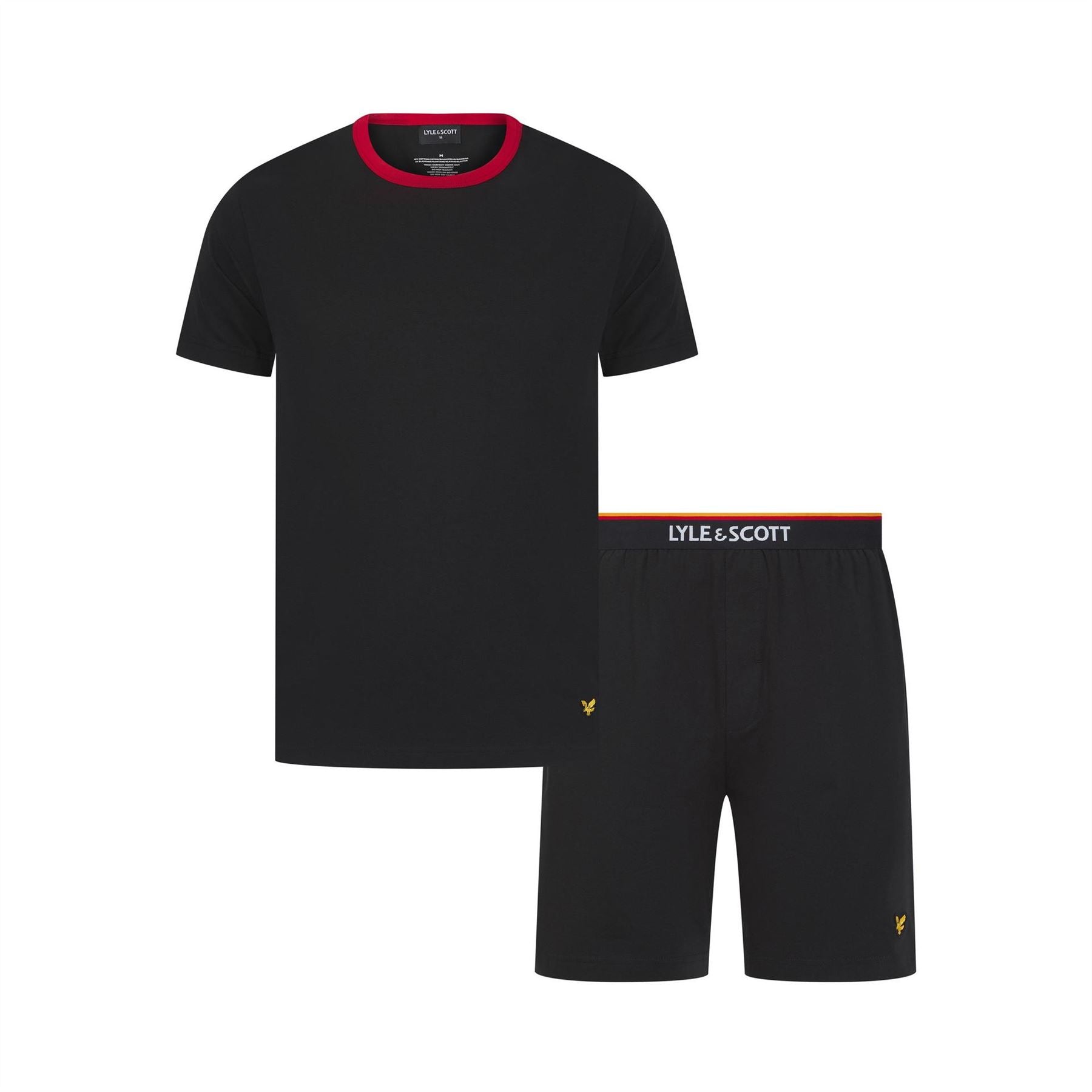Lyle and Scott Crew Neck Short Sleeve T-Shirt and Short Set