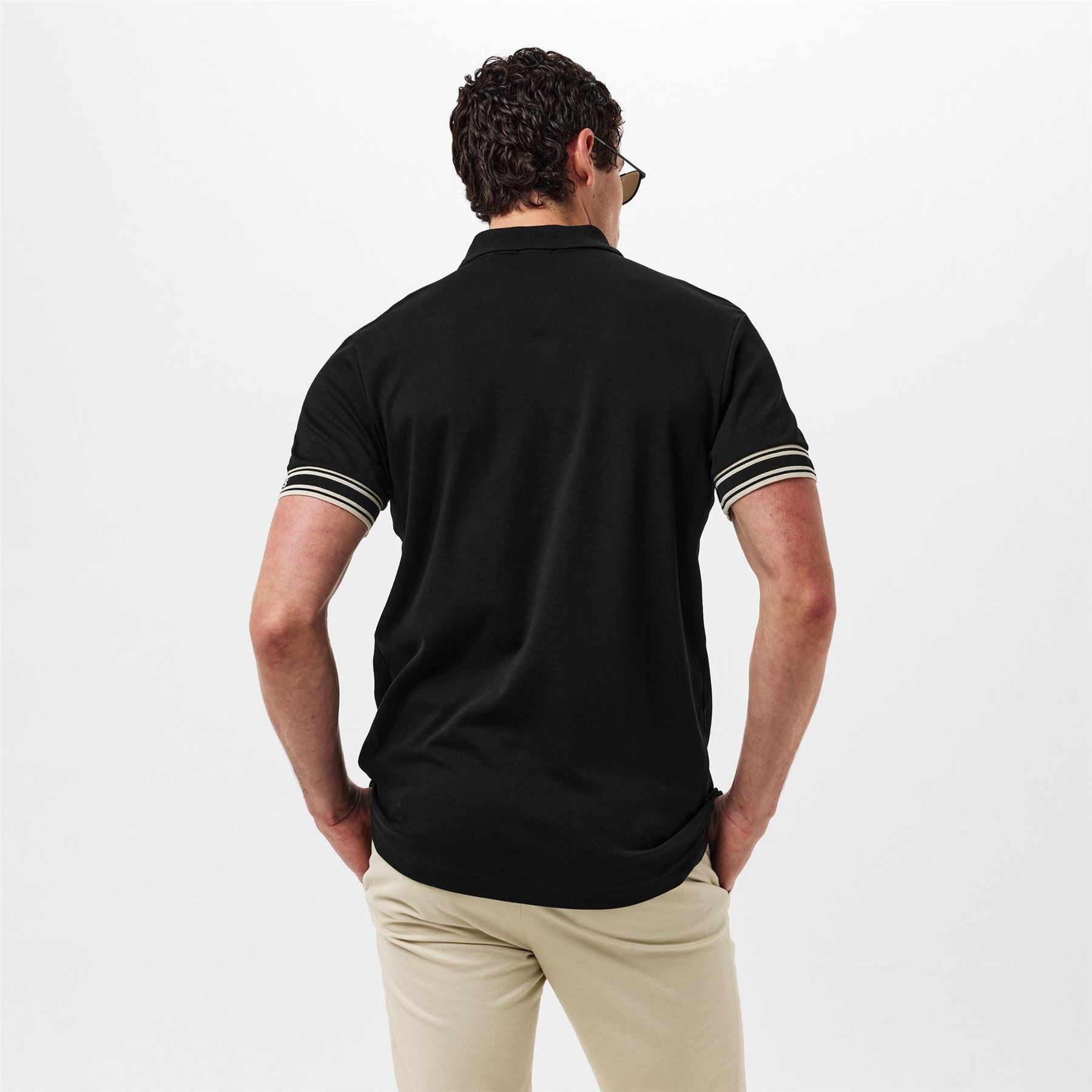 Boss Hbg Zone Sleek Button Up Polo Shirt