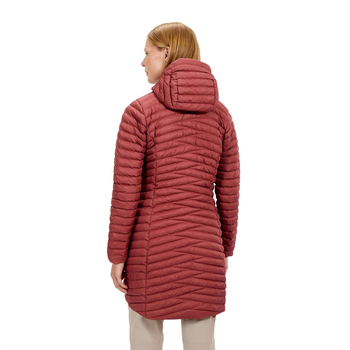 Berghaus Nula Solid Patterned Hooded Puffer Jacket with Woven Cuff