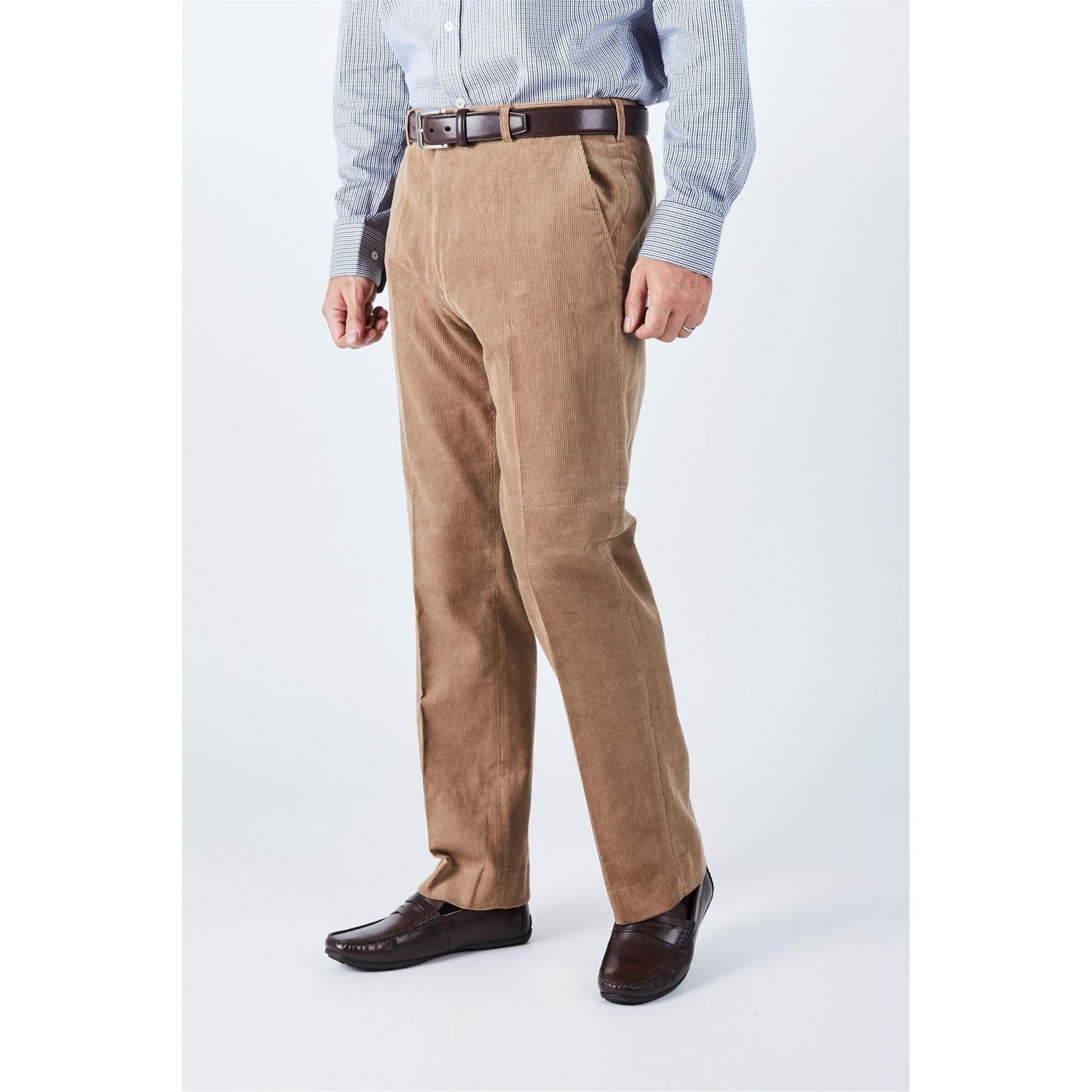 Harvey and Jones Corduroy Regular Fit Trousers