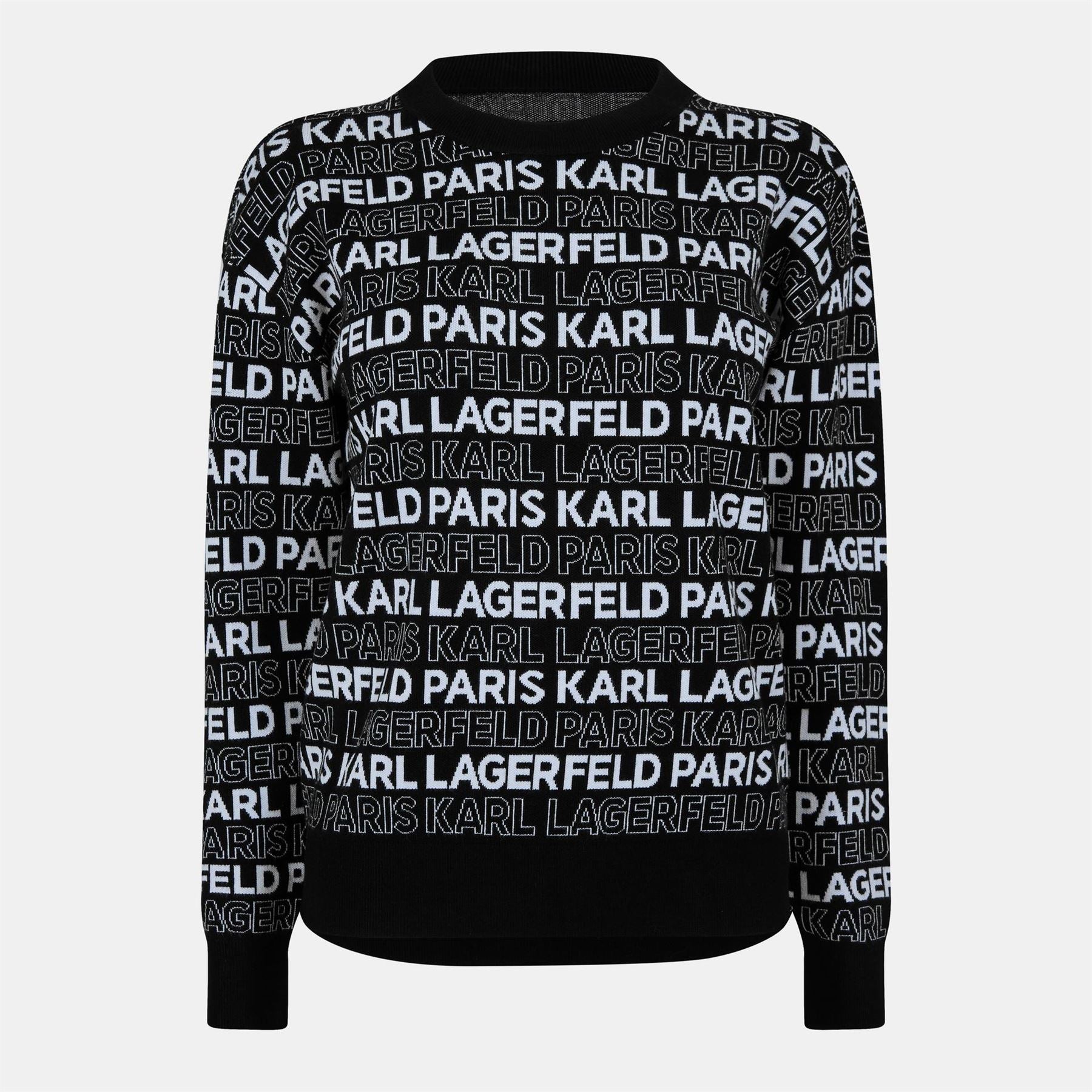 Karl Lagerfeld Karl Sportswear Knitted Crew Neck Jumper