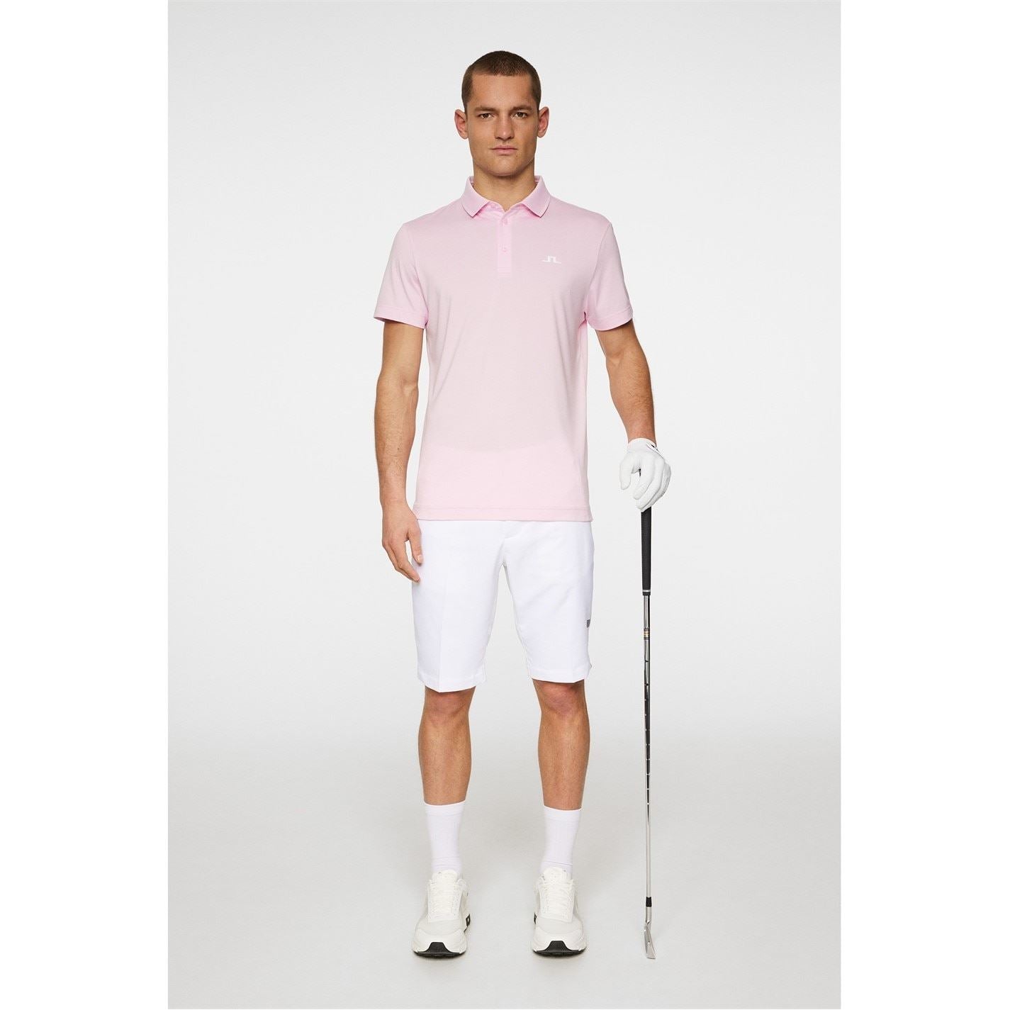 J Lindeberg Golf Short Sleeve Performance Polo Shirt