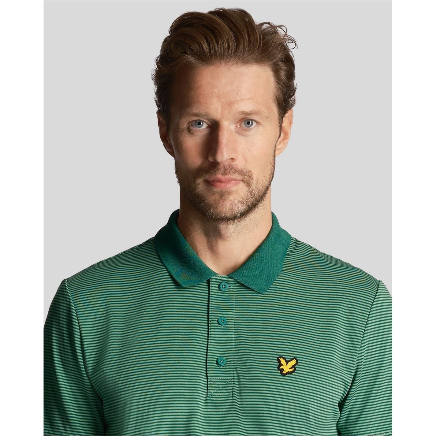 Lyle and Scott Golf Micro Regular Fit Athletic Shirt