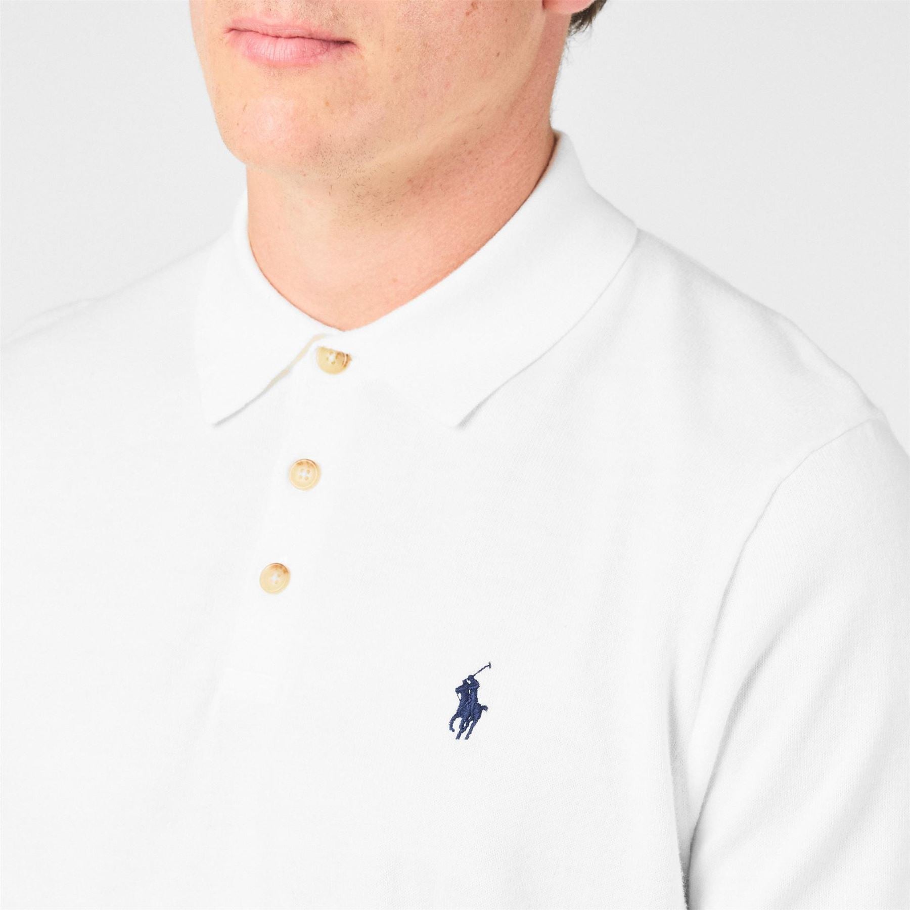 Polo Ralph Lauren Knitted Short Sleeve Polo Shirt