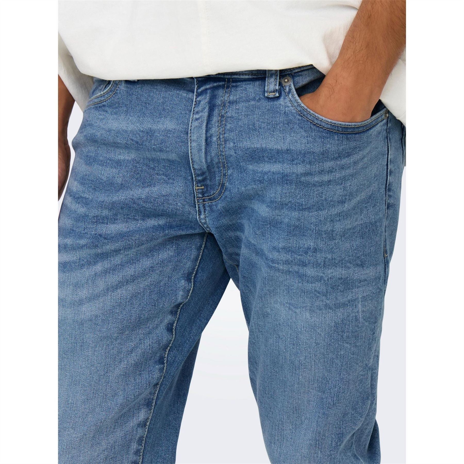 Only Five Pocket Design Slim Fit Jeans
