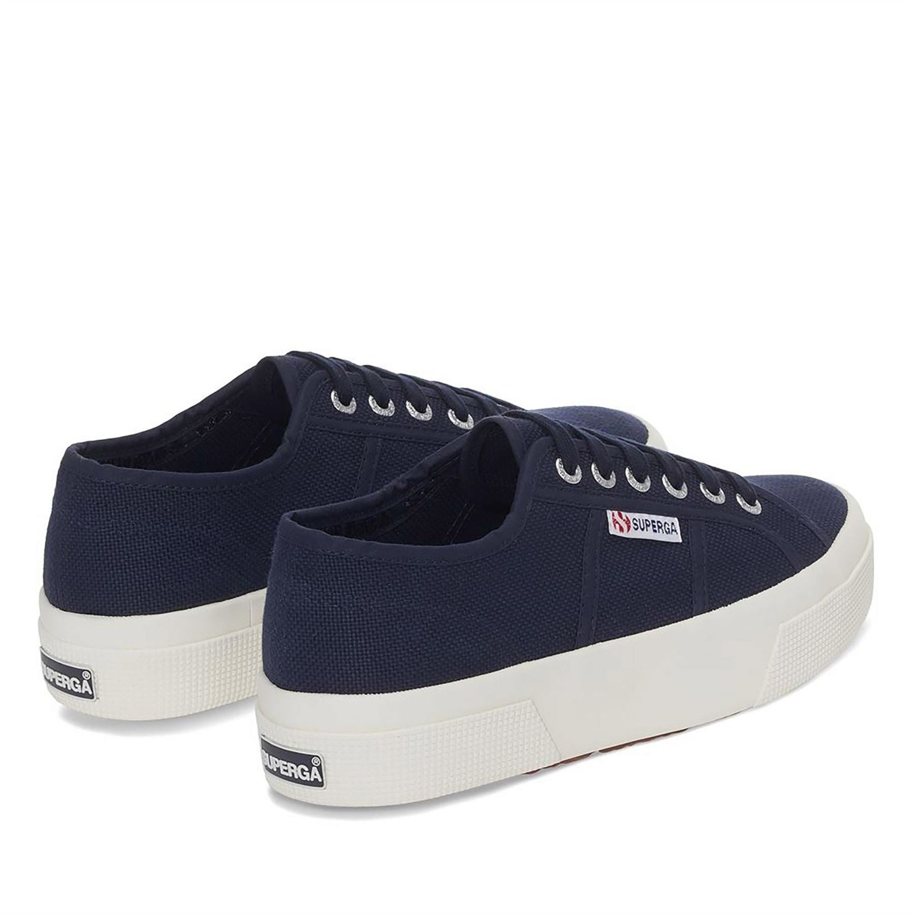 Superga 2740 Platform Canvas Low Top Sneakers