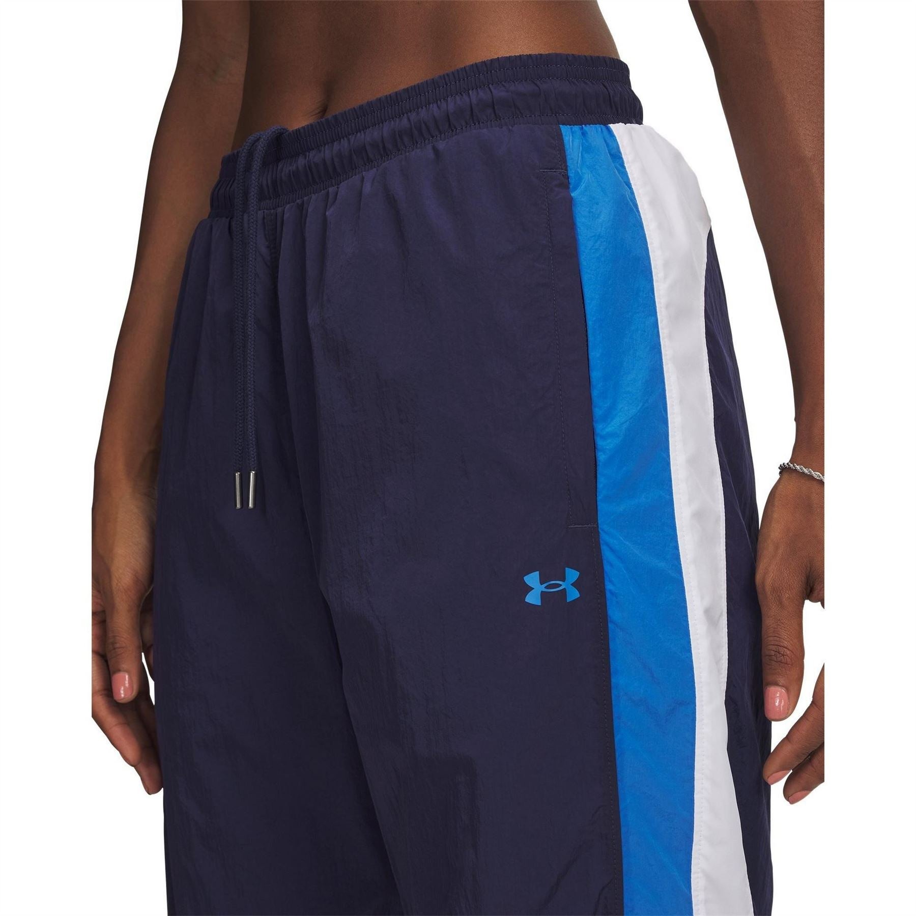 Under Armour Icon Crinkle Tracksuit Bottoms
