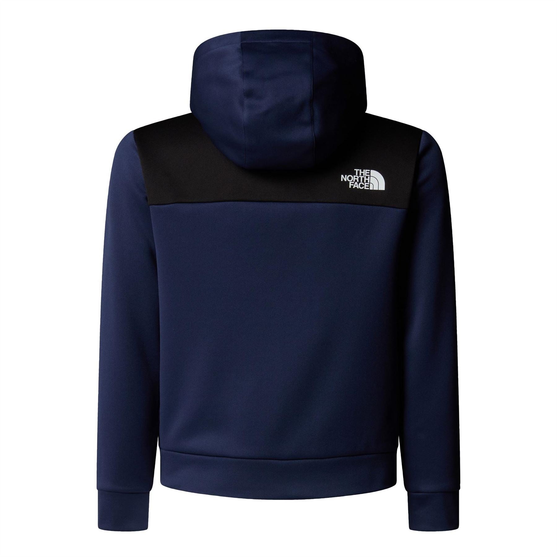 The North Face Reaxion Solid Patterned Hooded Ribbed Cuff Fleece Jacket