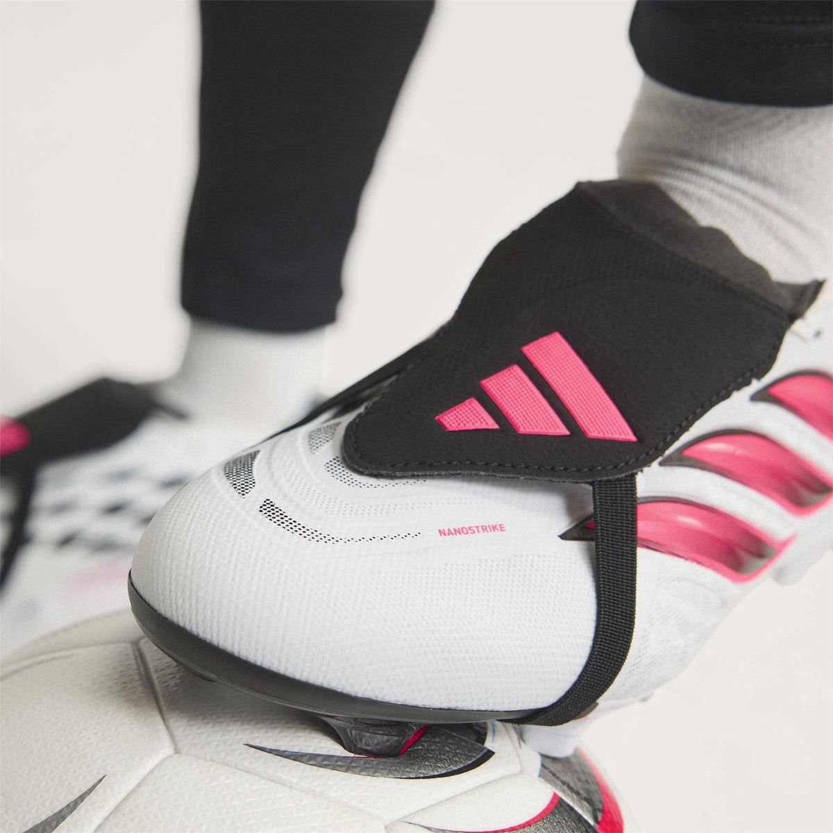 adidas Mens Predator Fold Over Tongue Academy Firm Ground Football Boots