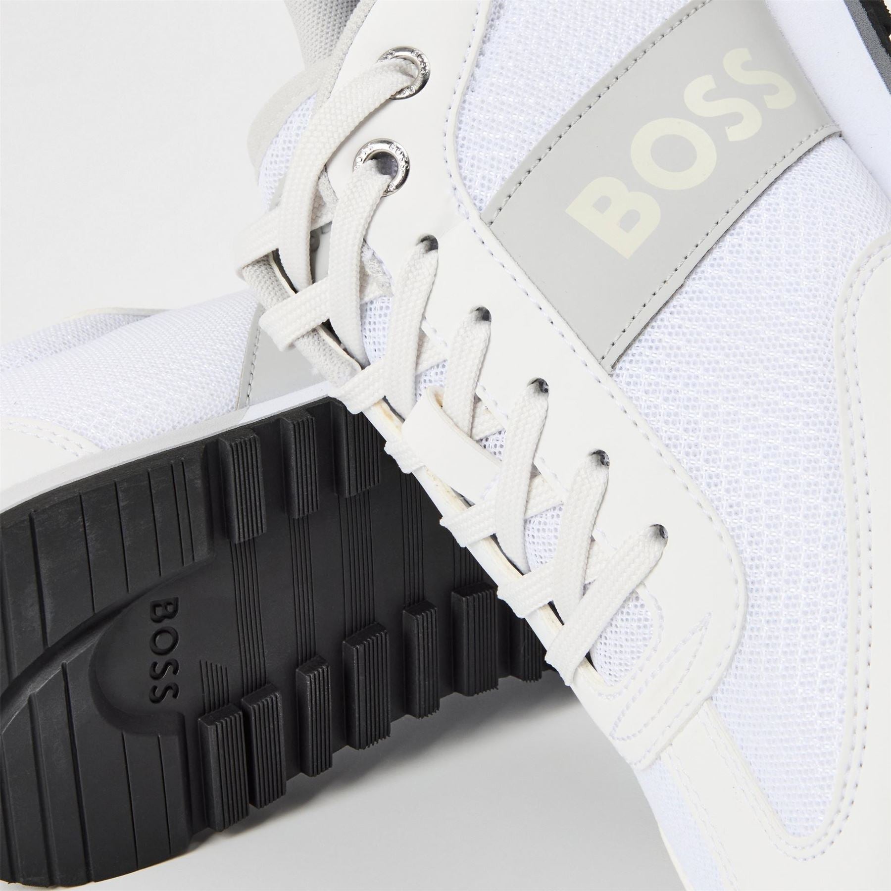 Boss Round Toe Flat Heel Parkour Trainers