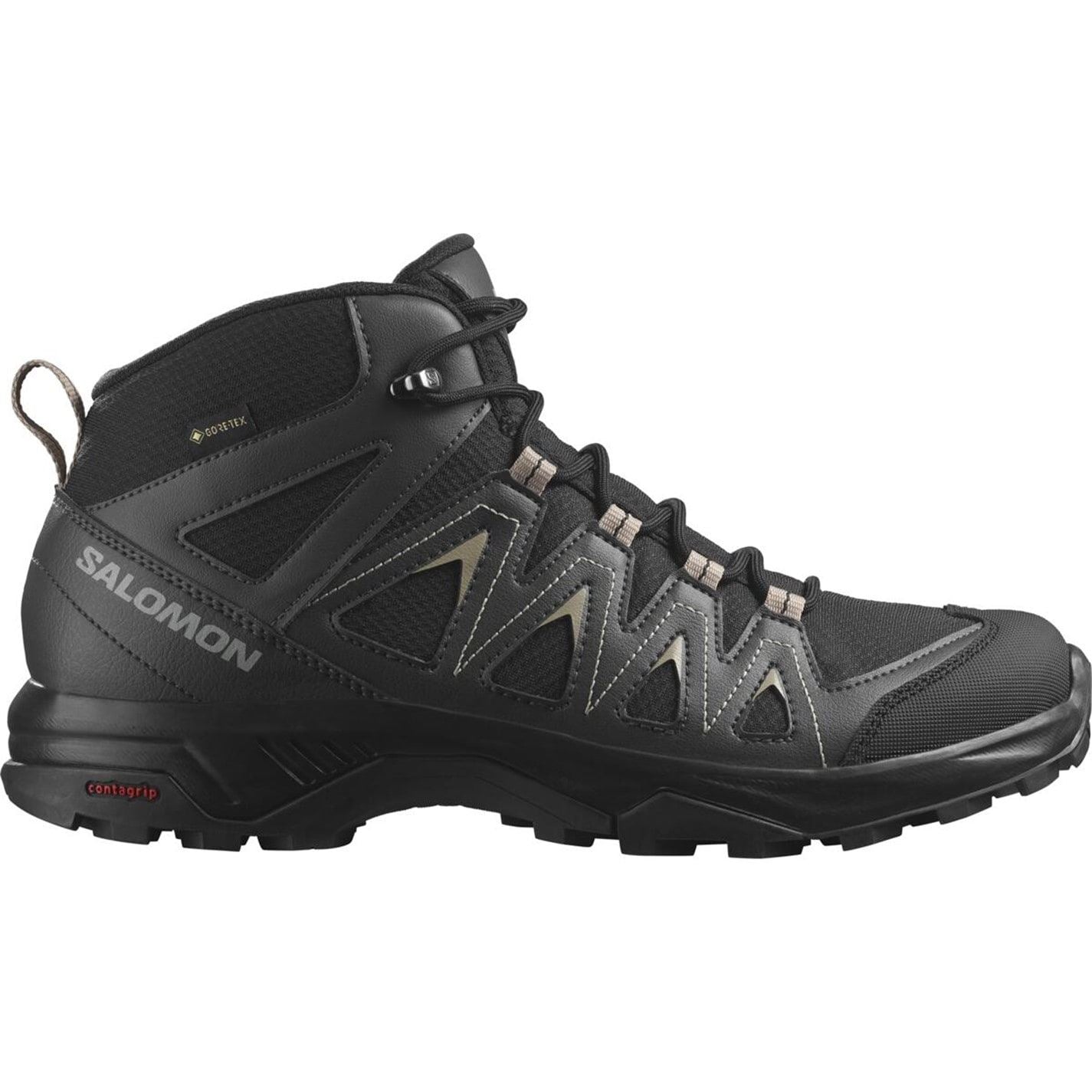 Salomon Mens X Braze Mid GorE-Tex Walking Shoe