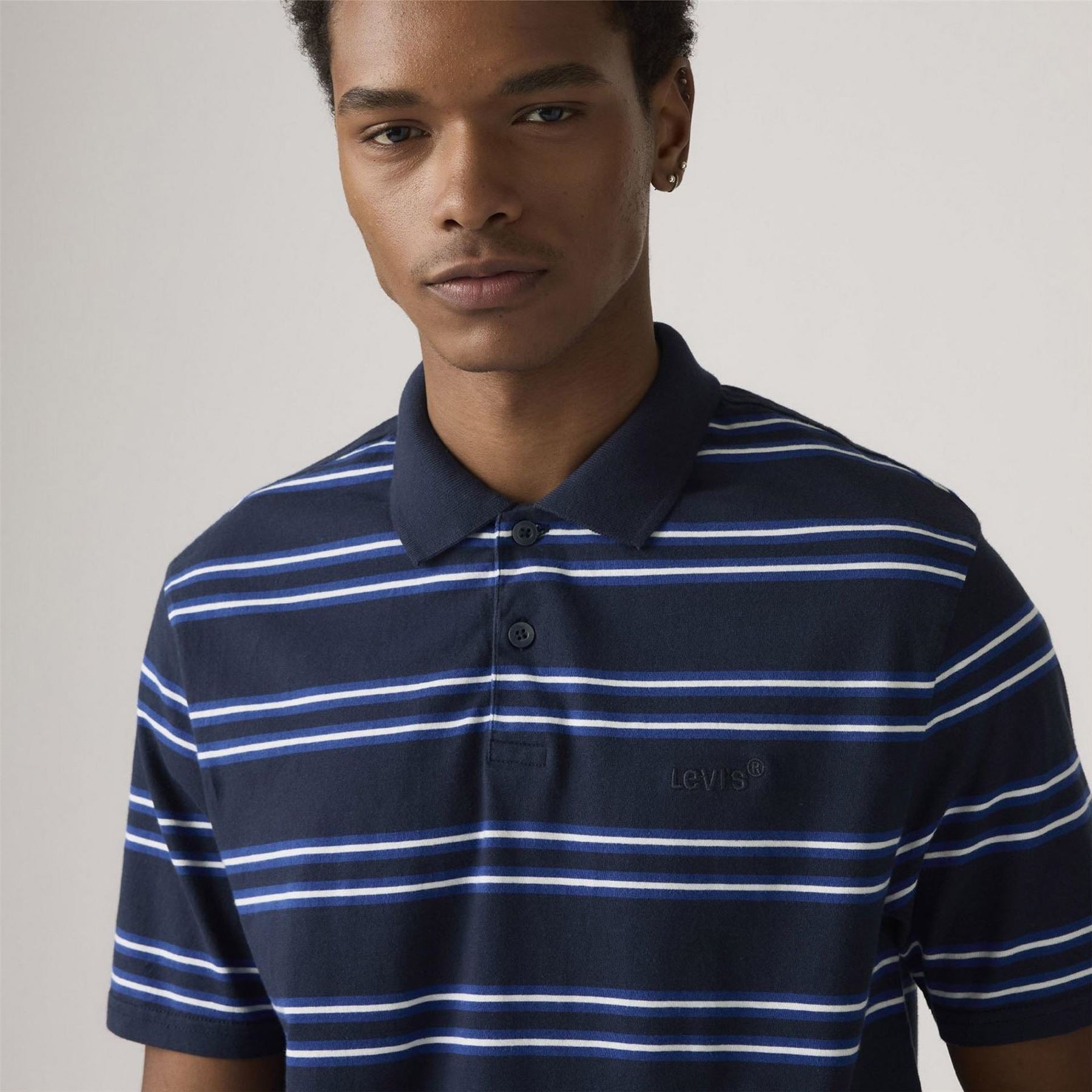 Levis Striped Polo S