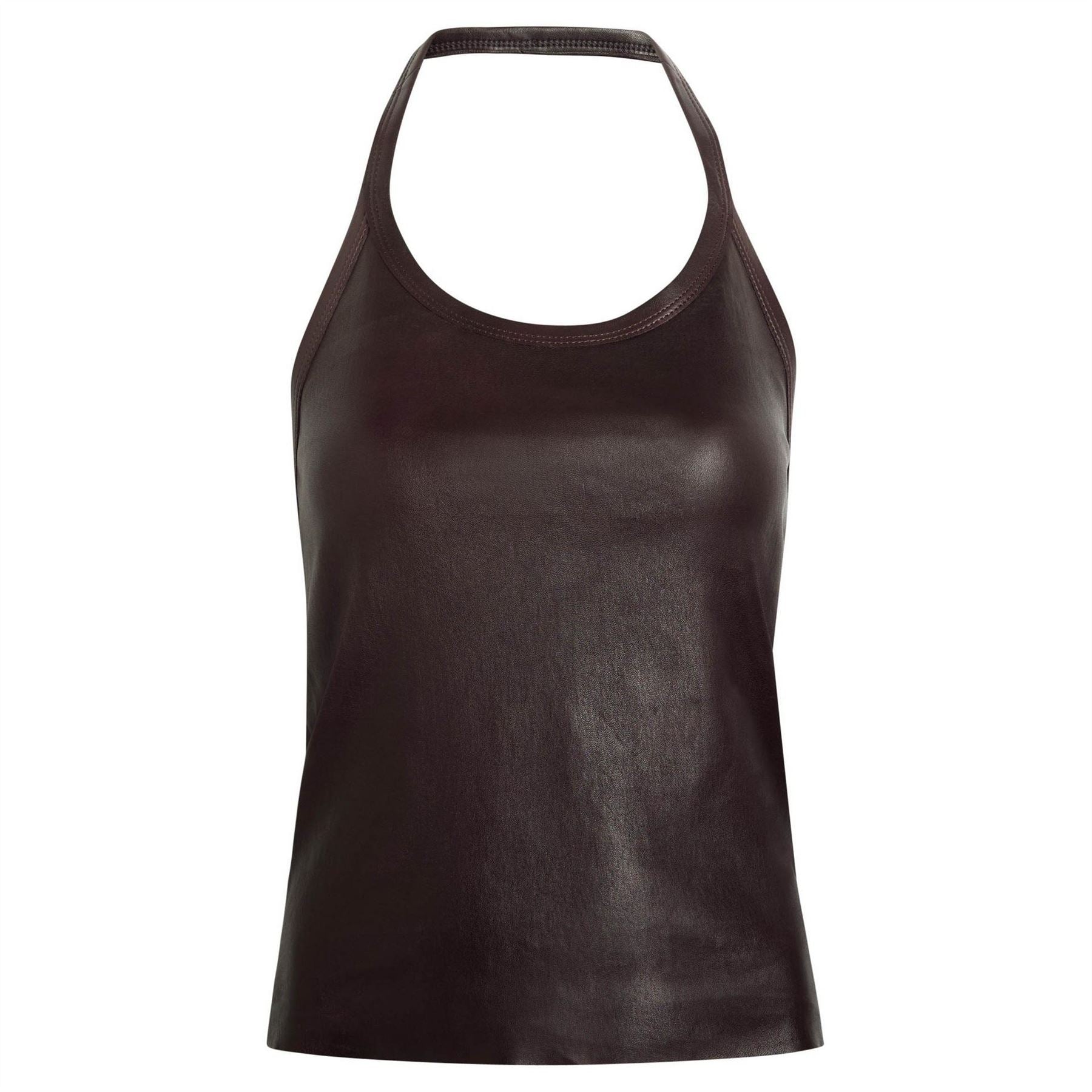 Stouls Cherry Leather Hltrunks Top