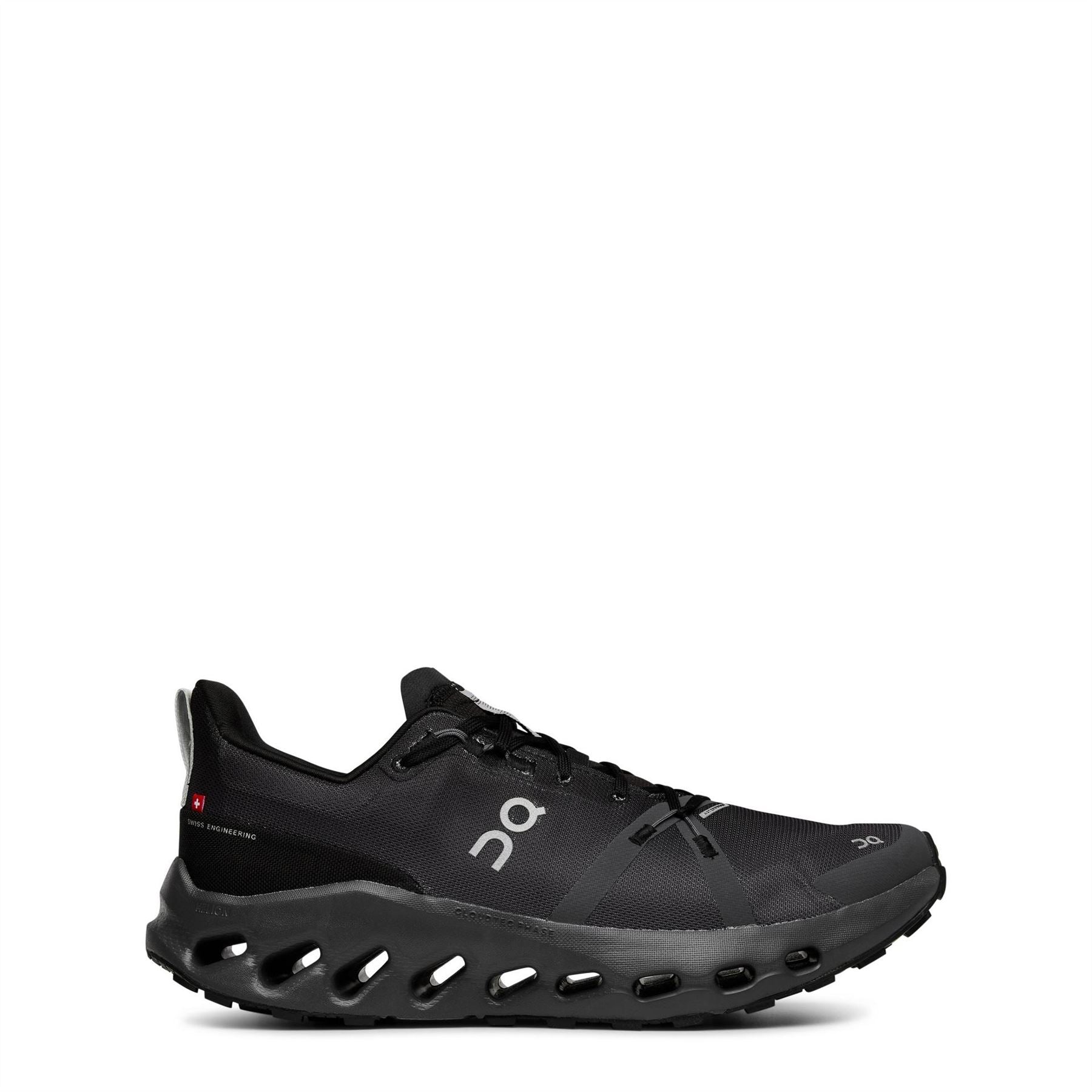 On Mens Cloudsurfer Trail Waterproof Running Shoes
