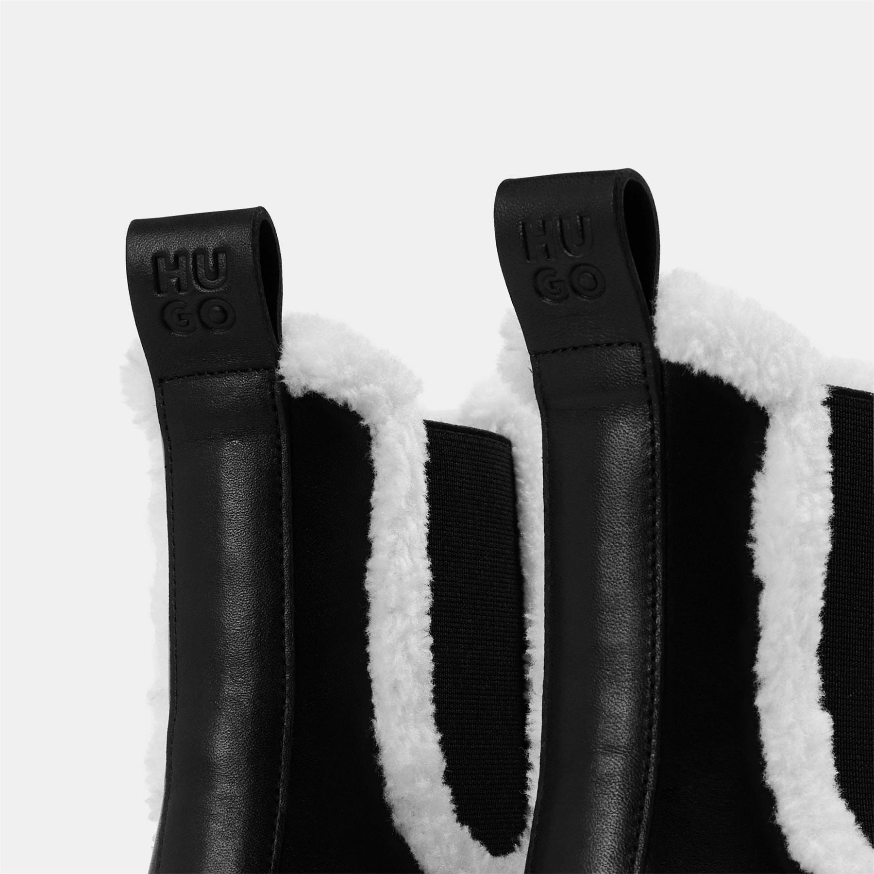 Hugo Kris Chelsea Boots with Chunky Low Heel