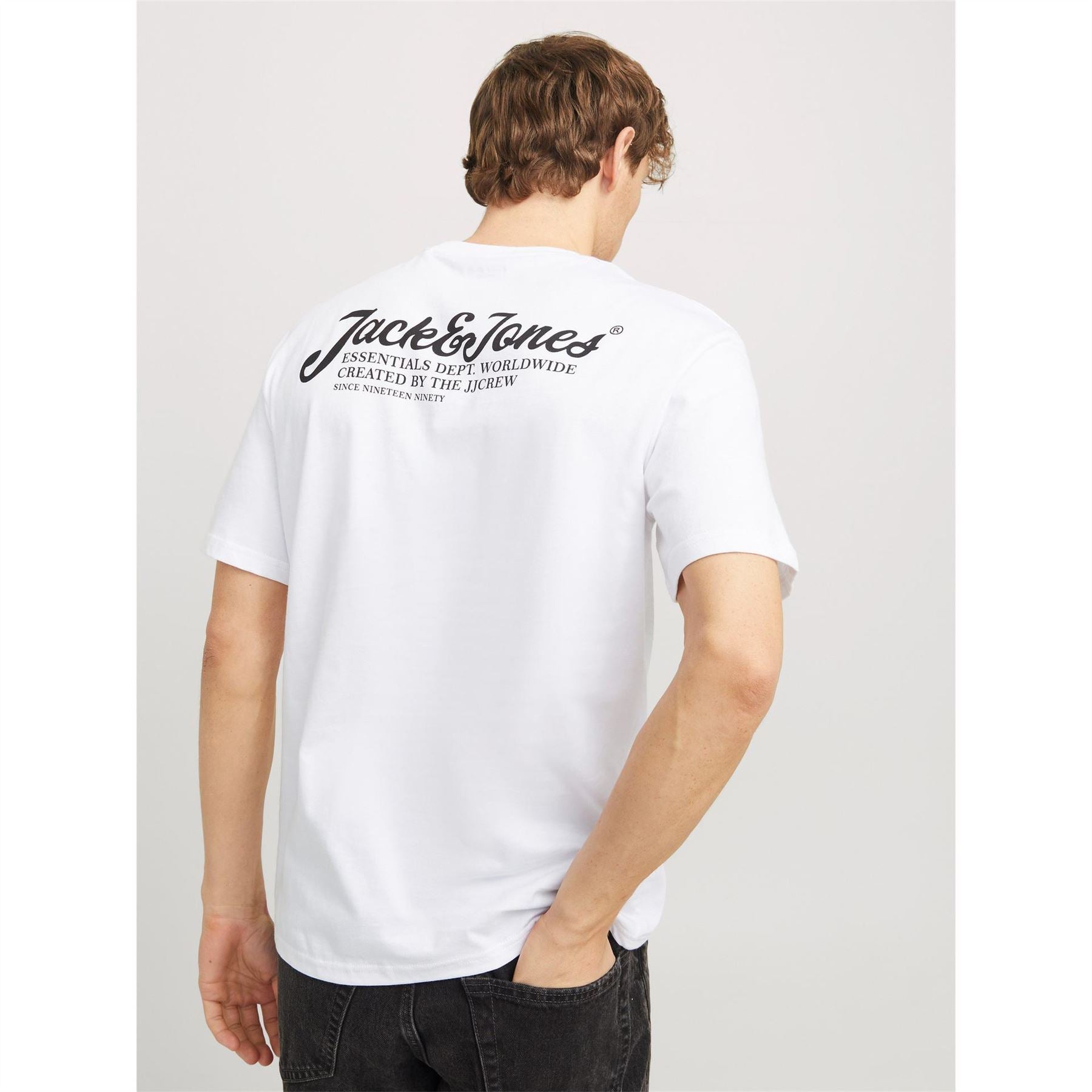 Jack and Jones Jj Short Sleeve Logo Regular Fit T-Shirt