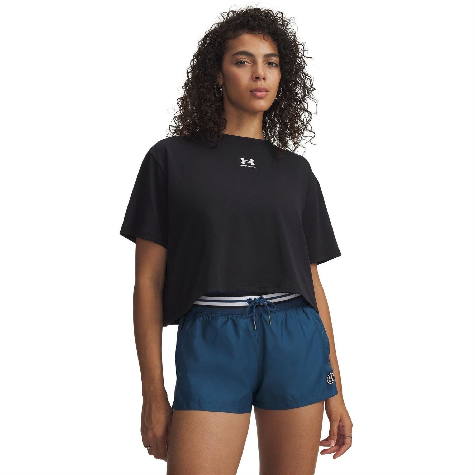 Under Armour Rival Boxy Tee Ld63