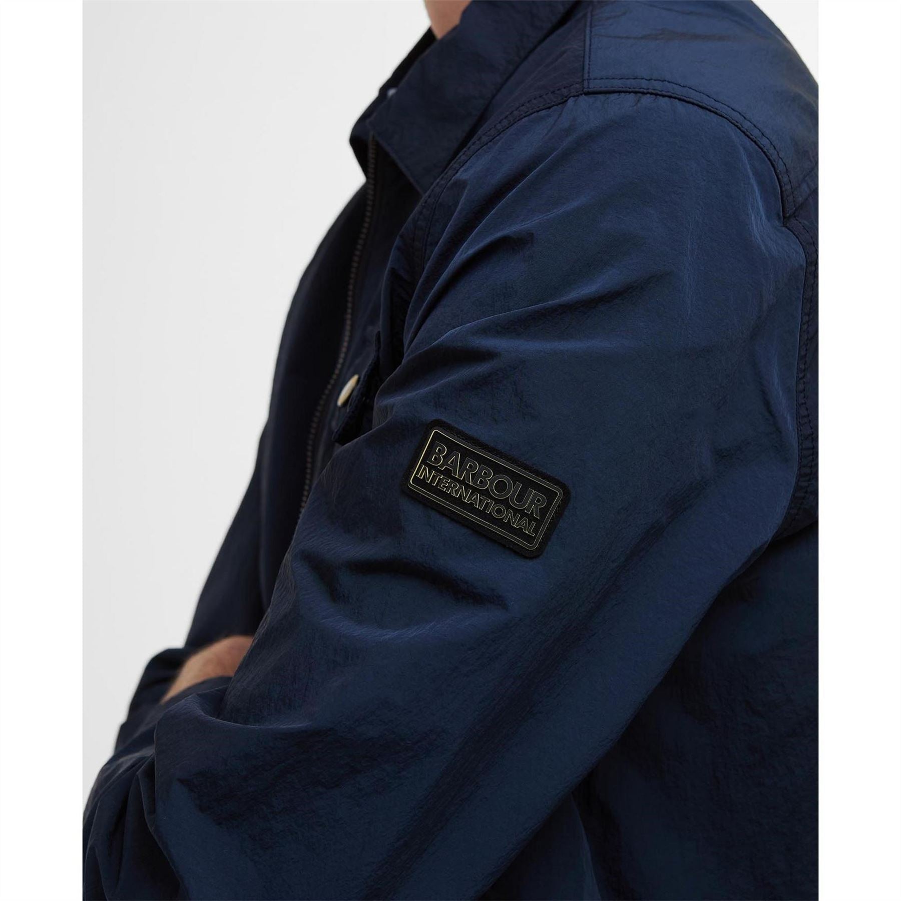 Barbour International Inline Zip Through Overshirt