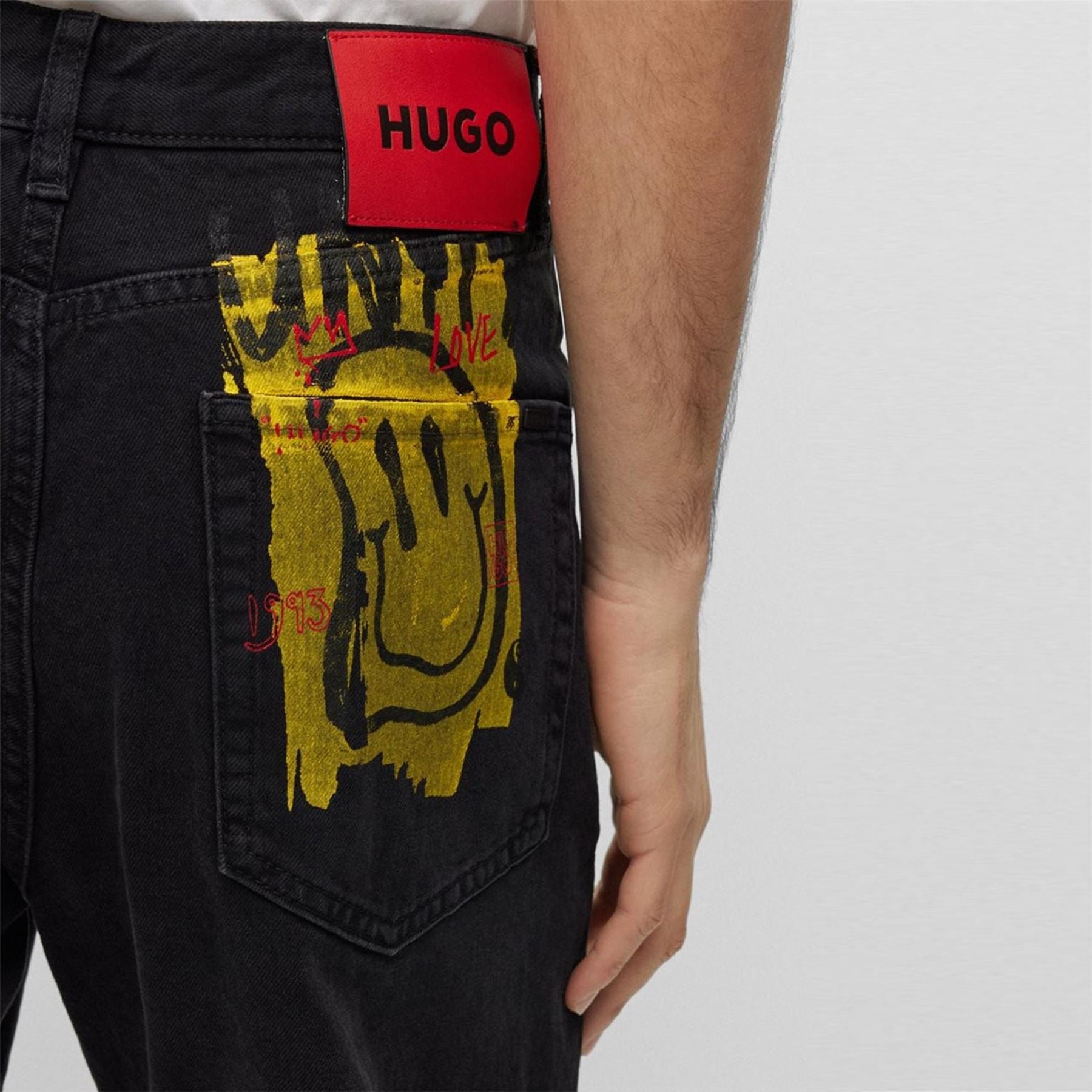 Hugo Five Pocket Design Slim Fit Jeans