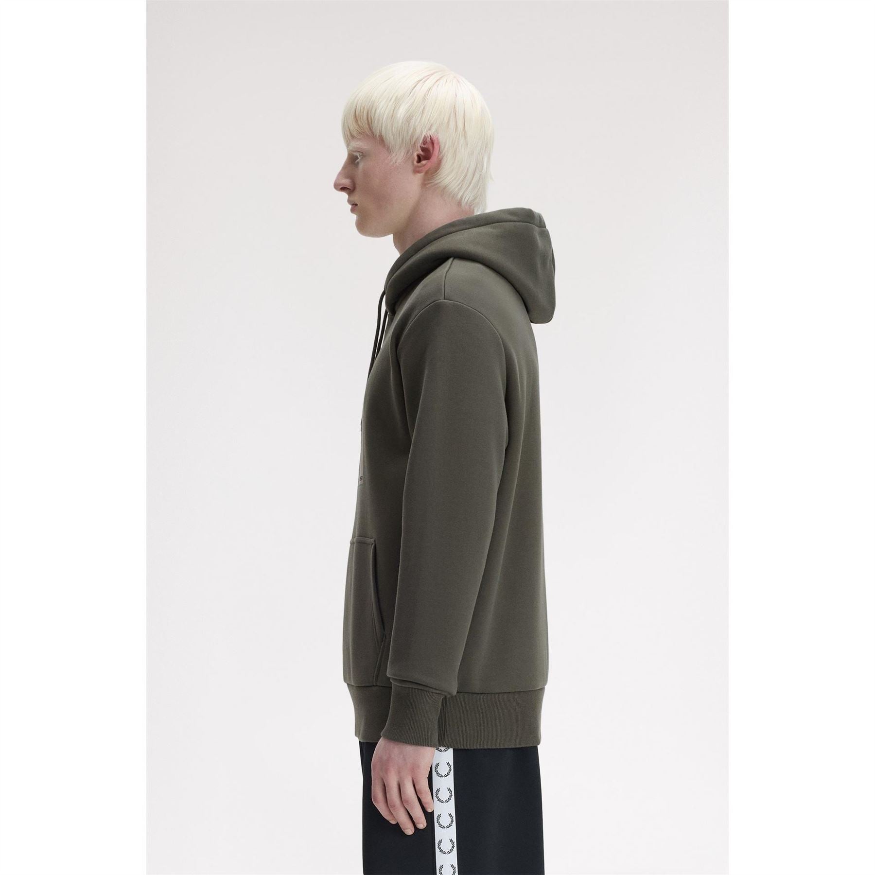 Fred Perry Box Graphic Pull Over Hoodie