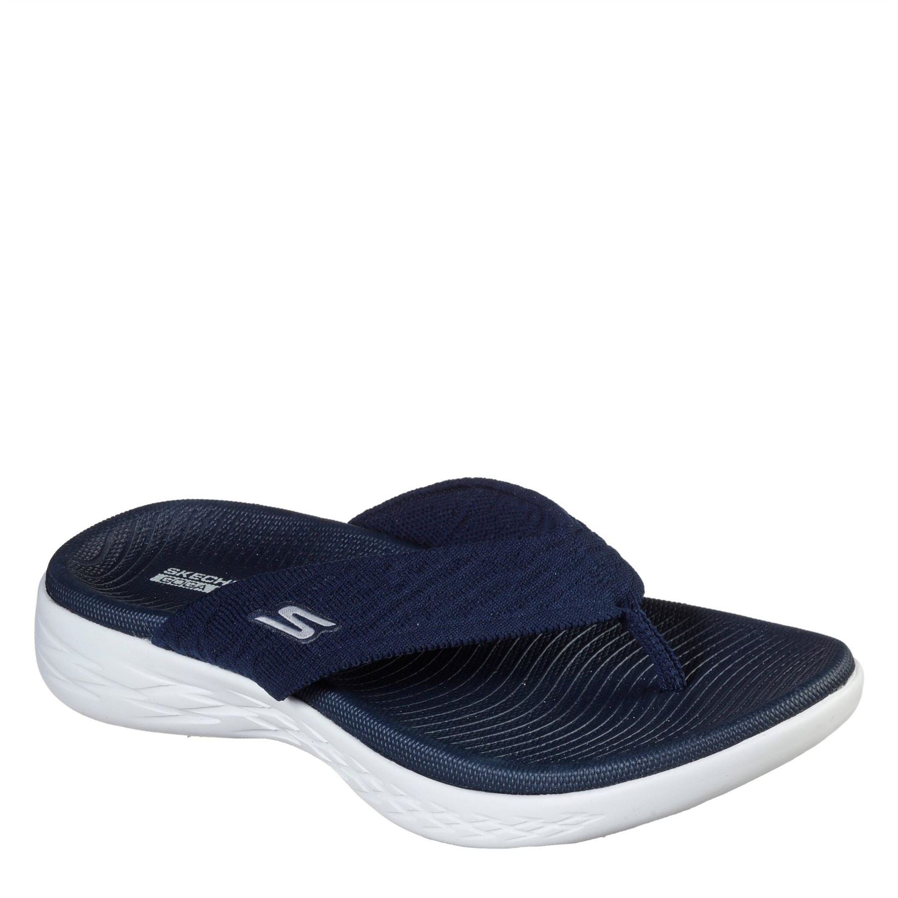 Skechers Womens 3pt Sandal W Molded Footbed Flat Sandals