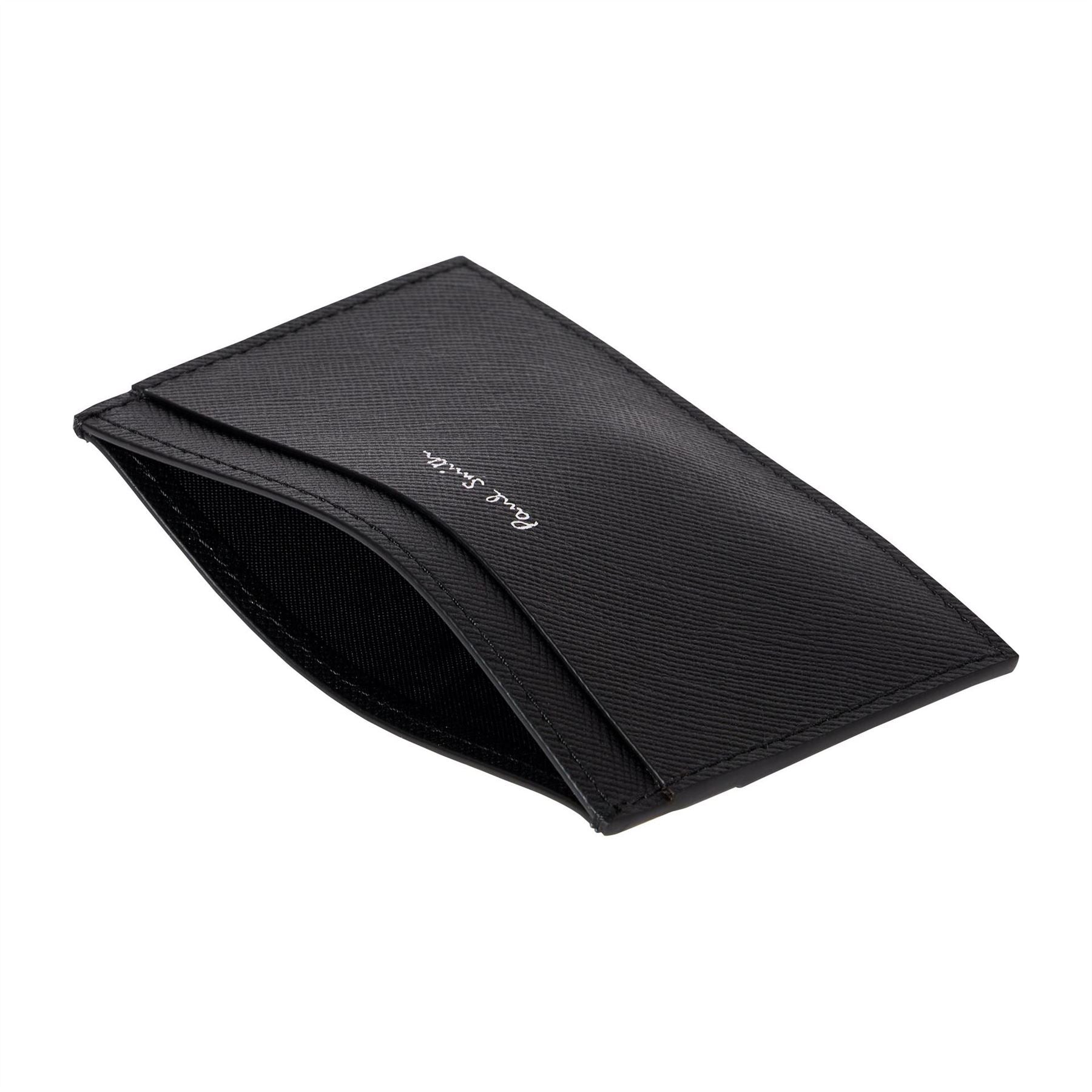 Paul Smith Graphic Print Card Holder with Logo