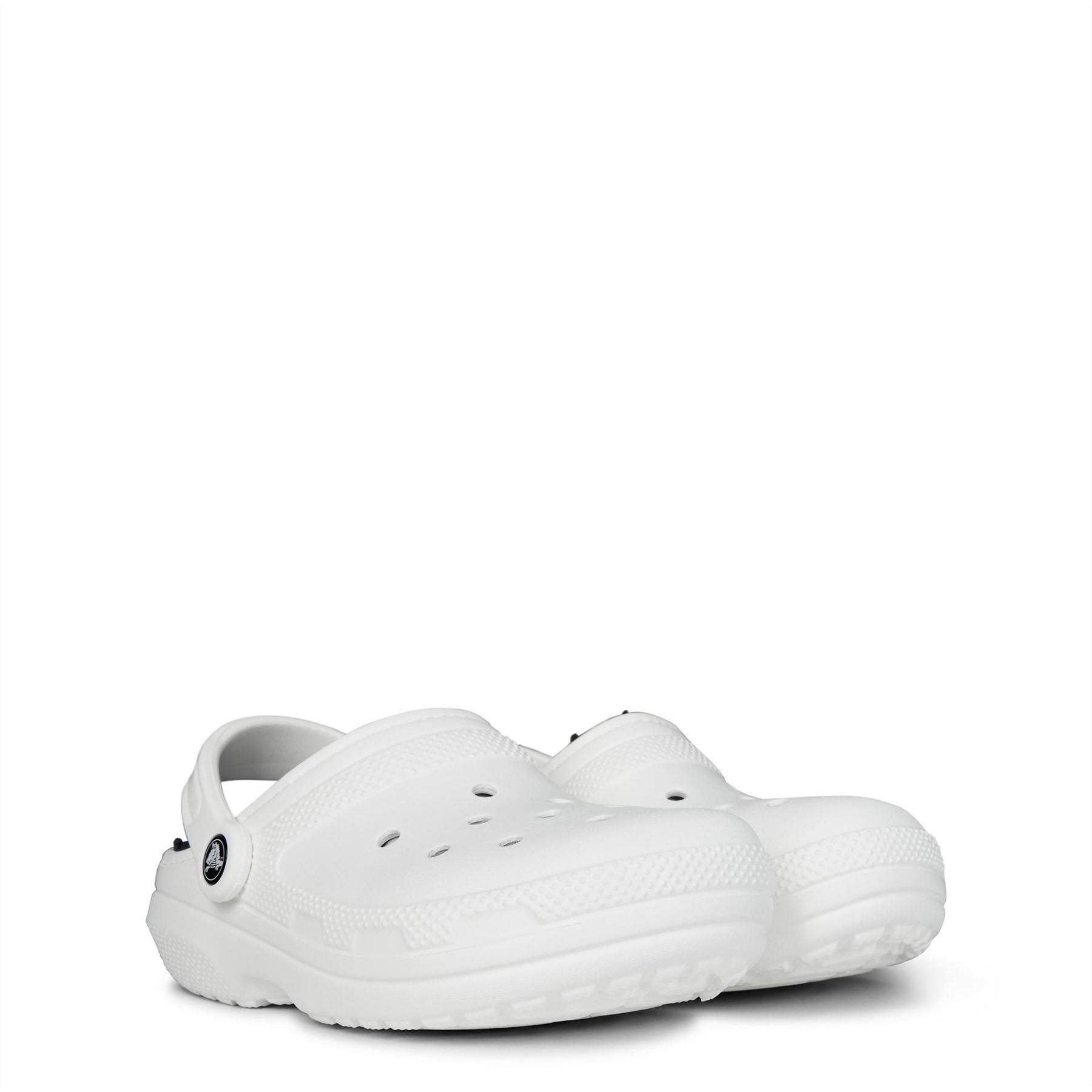 Crocs Lined Shuv Clogs with Perforated Toe
