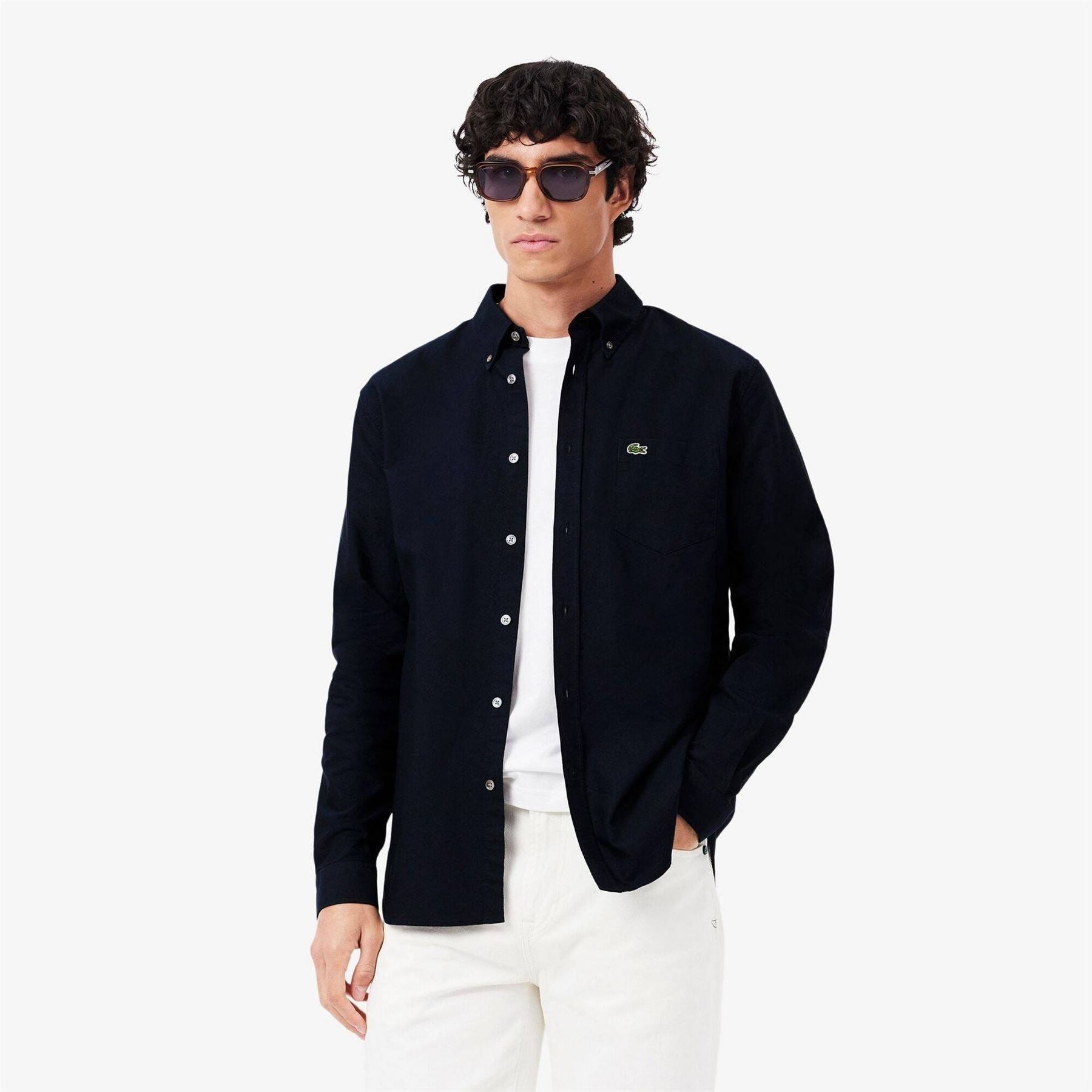 Lacoste Button Down Oxford Shirt